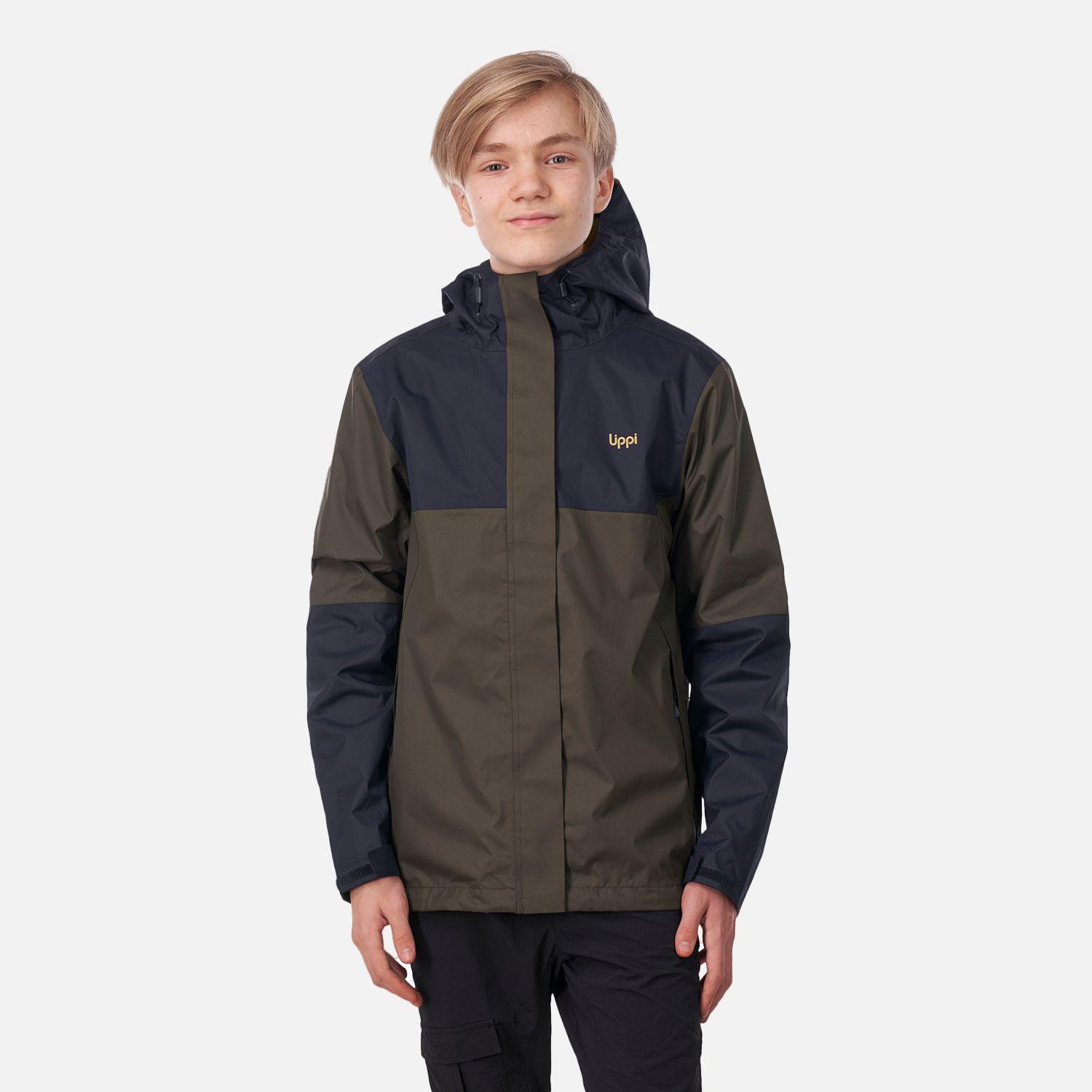 Chaqueta Teen Boy Blizzard B-Dry Hoody Jacket Verde Musgo Azul Marino Lippi-1