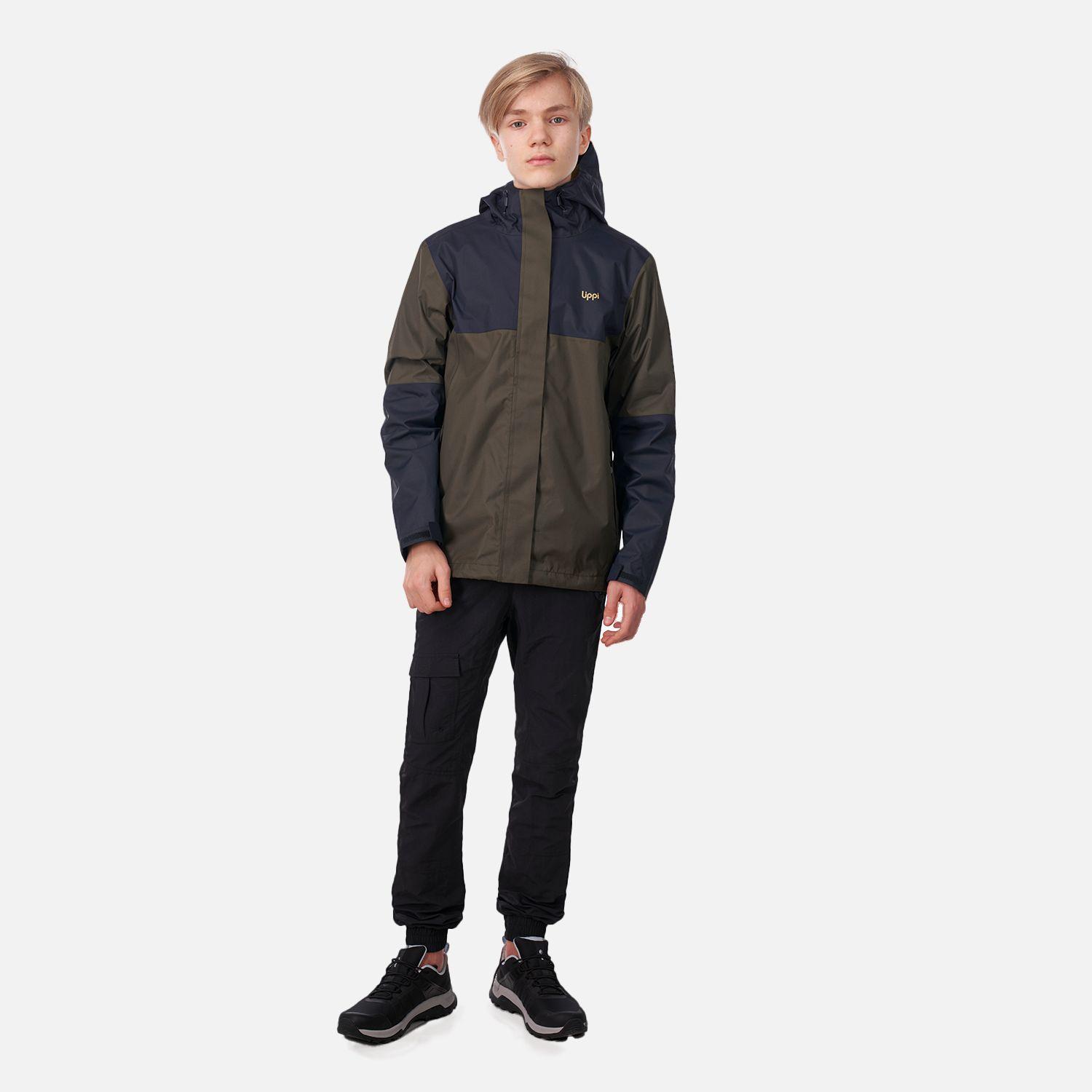Chaqueta Teen Boy Blizzard B-Dry Hoody Jacket Verde Musgo Azul Marino Lippi-5