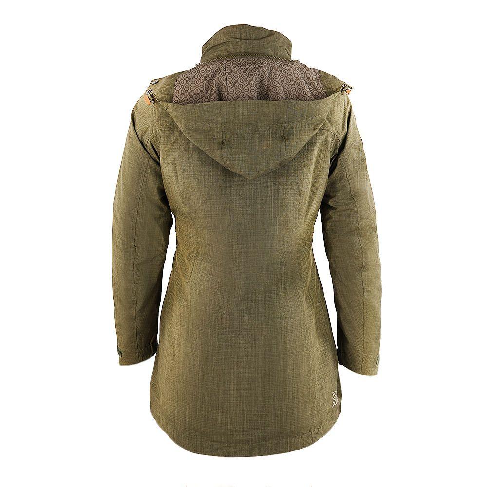 Chaqueta Mujer Nalca Fusion-3 Hoody Jacket Laurel / Negro Lippi-1