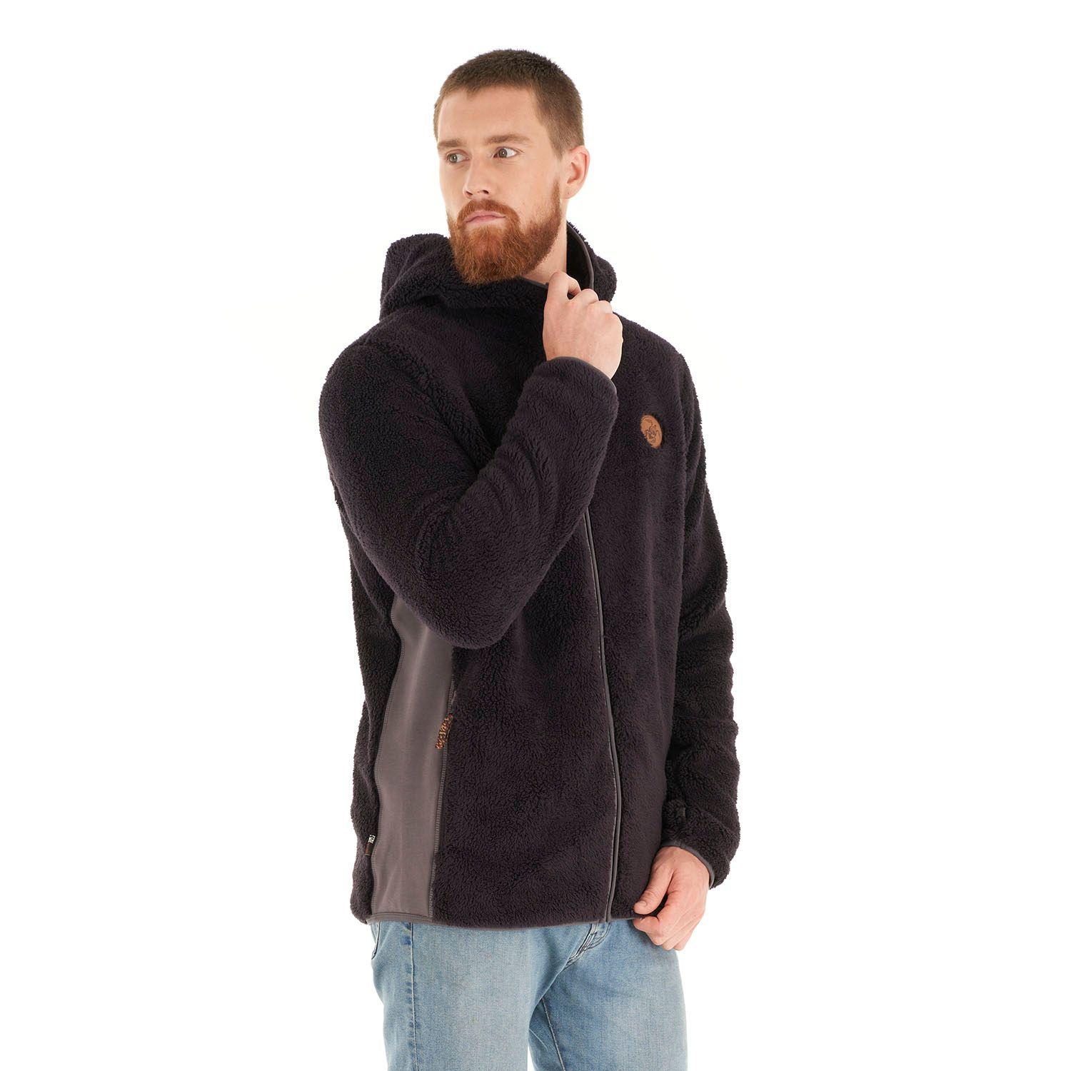 Chaqueta Hombre Caluroso Negro Haka Honu I21-2