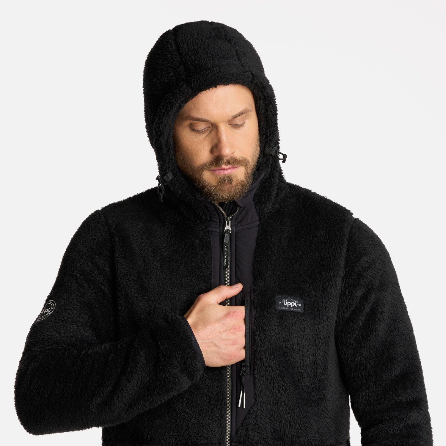 Polar Hombre Bear Shaggy-Pro Hoody Jacket Negro Lippi I25-3
