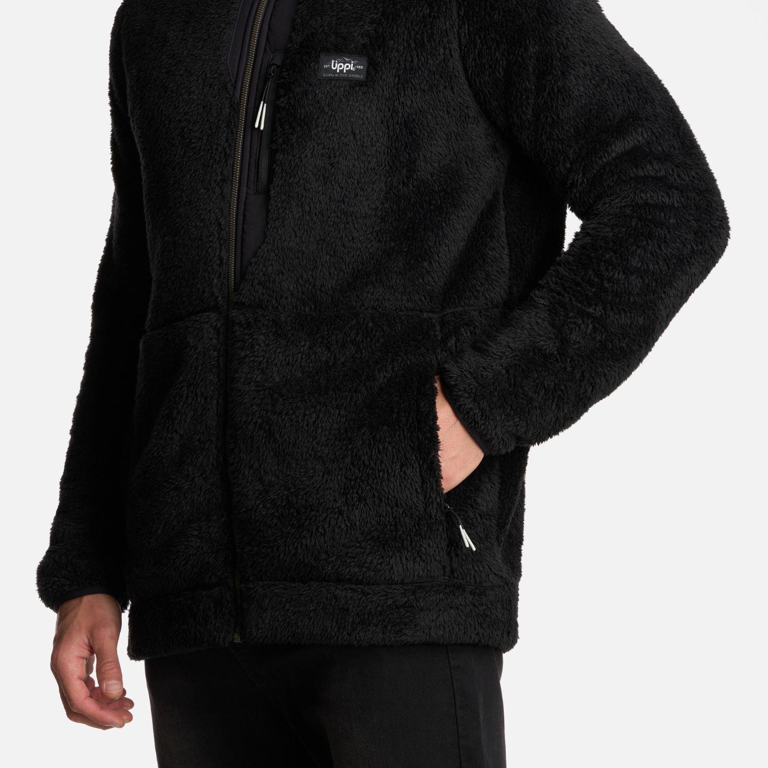 Polar Hombre Bear Shaggy-Pro Hoody Jacket Negro Lippi I25-4