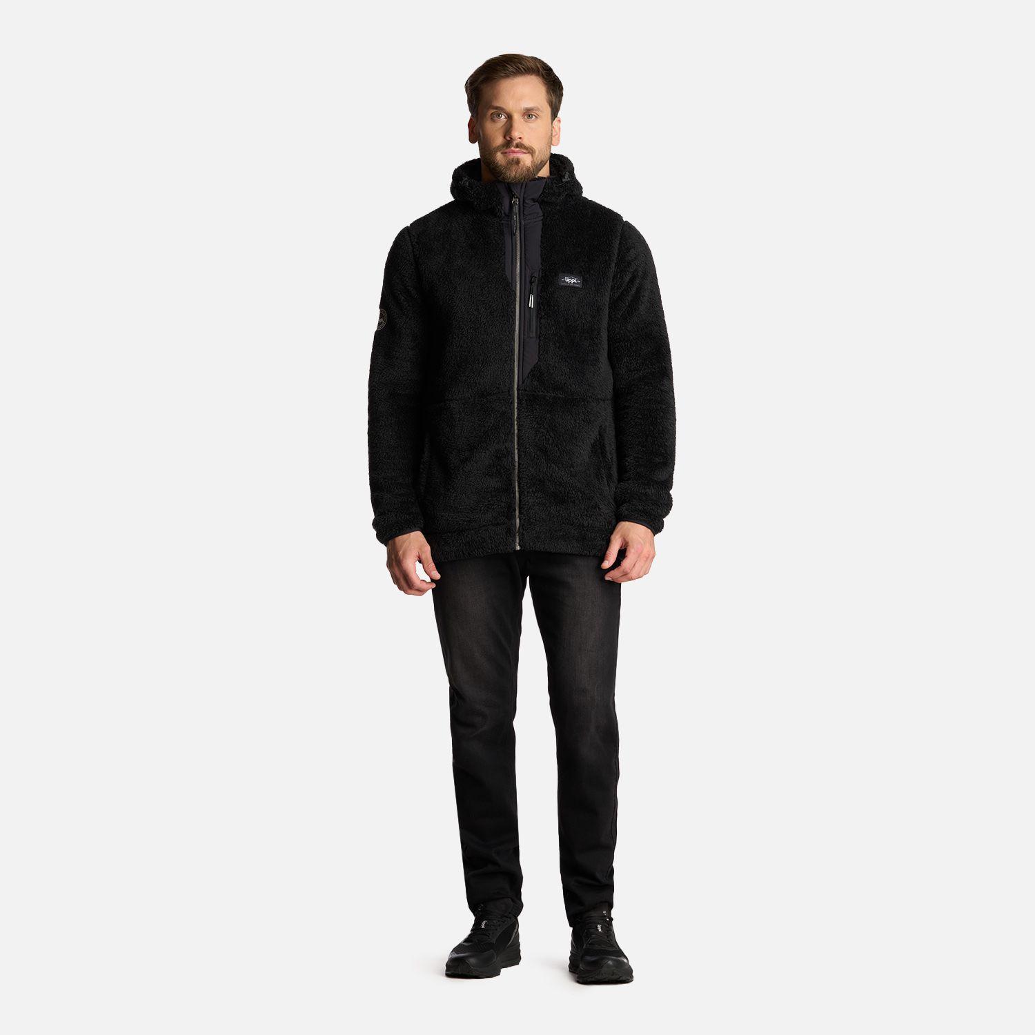 Polar Hombre Bear Shaggy-Pro Hoody Jacket Negro Lippi I25-5