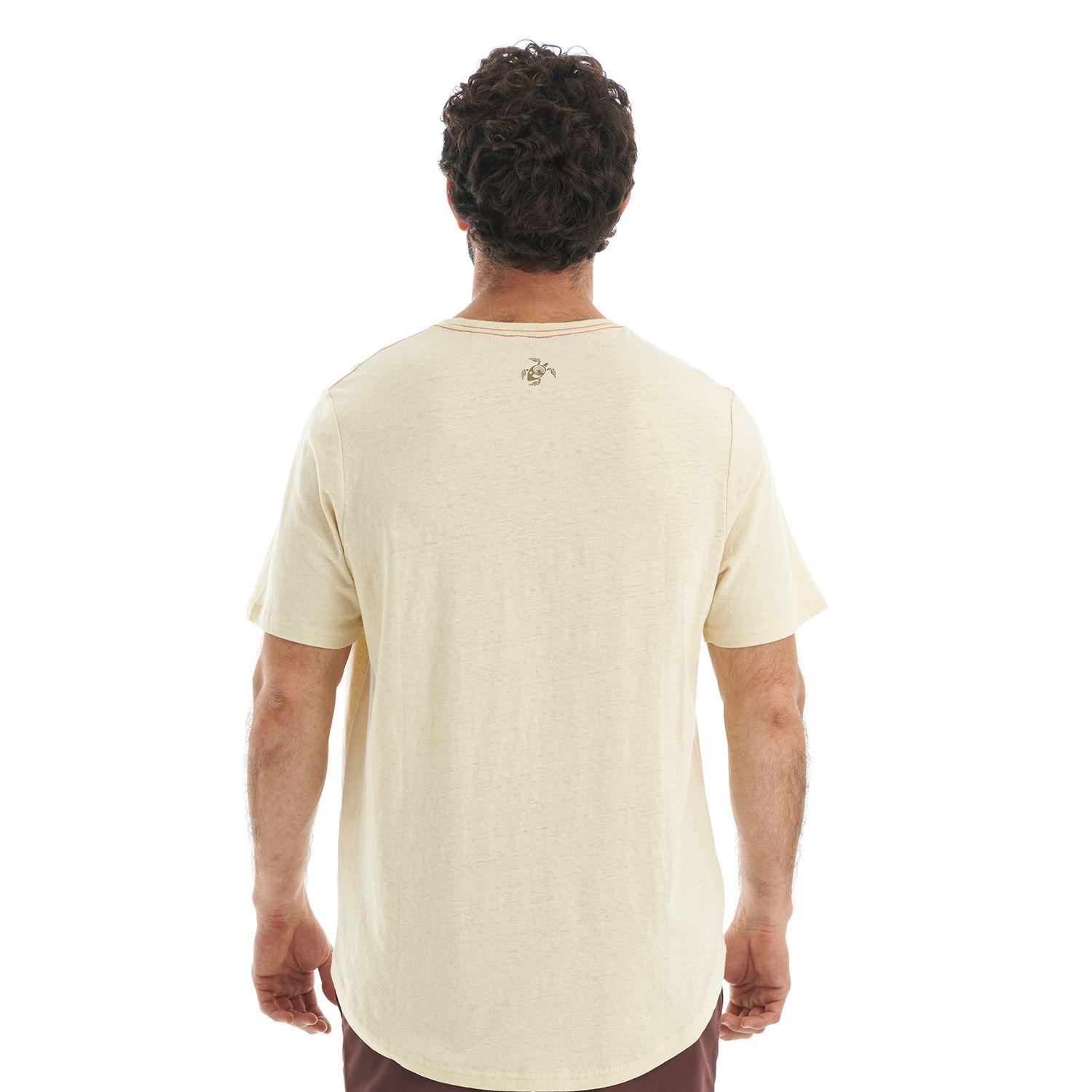 Polera Hombre Natural Camel Haka Honu V22-5
