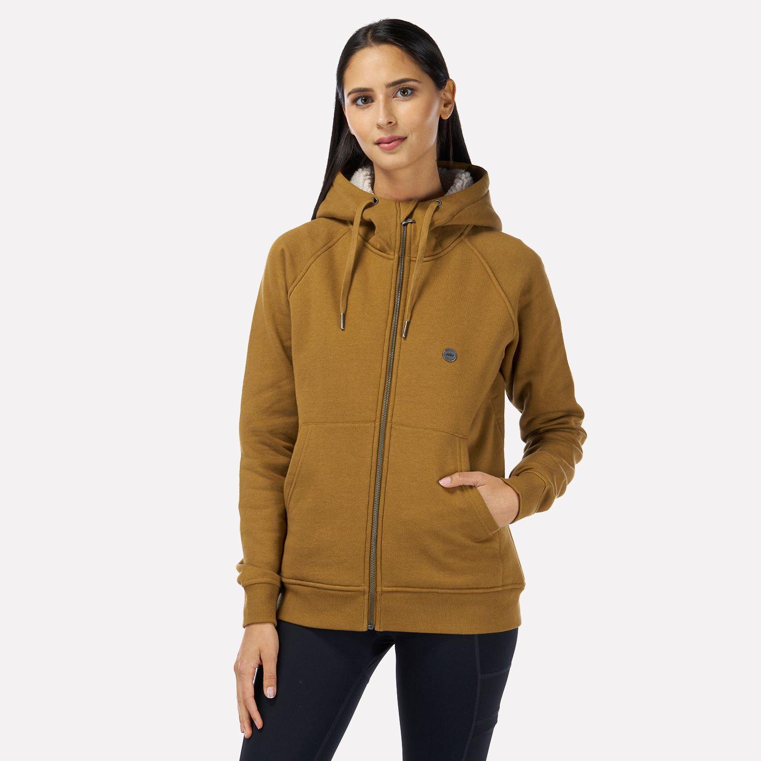 Poleron Mujer Refugia-T Mostaza Haka Honu-1