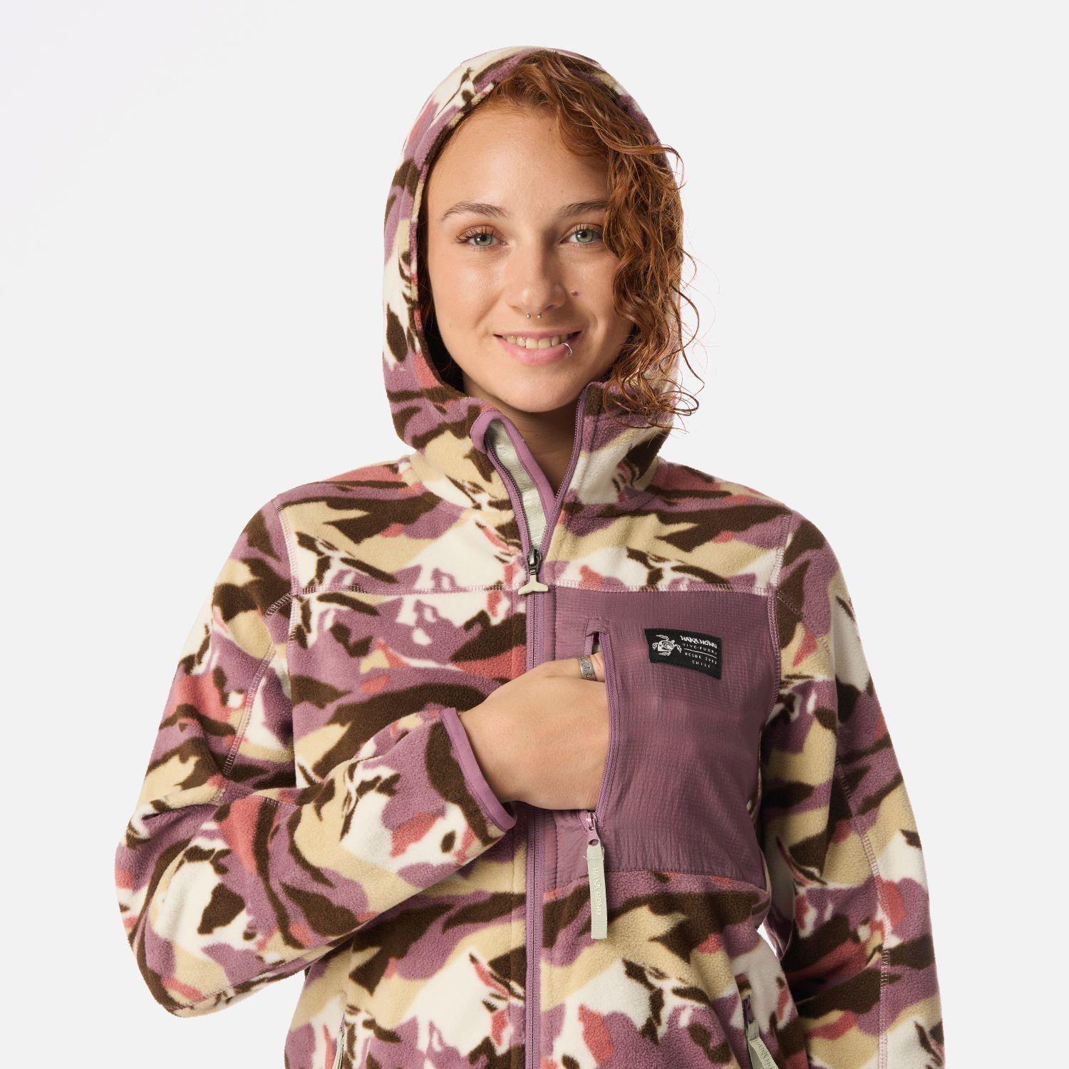 Polar Mujer Leñera Print Lila Haka Honu I26-3