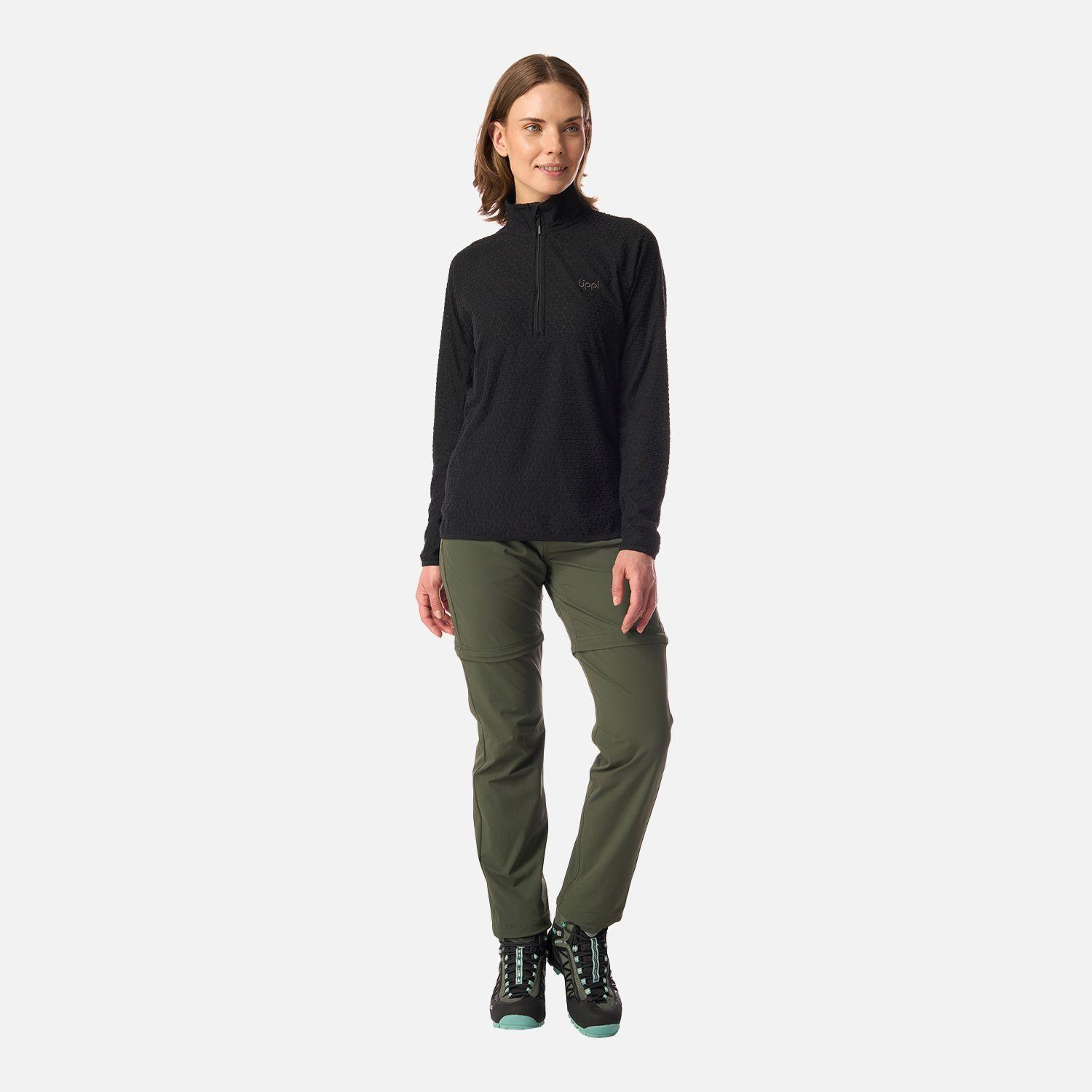 Pantalón Mujer Lennox Q-Dry Mix-2 Pants Verde Militar Lippi I26-8
