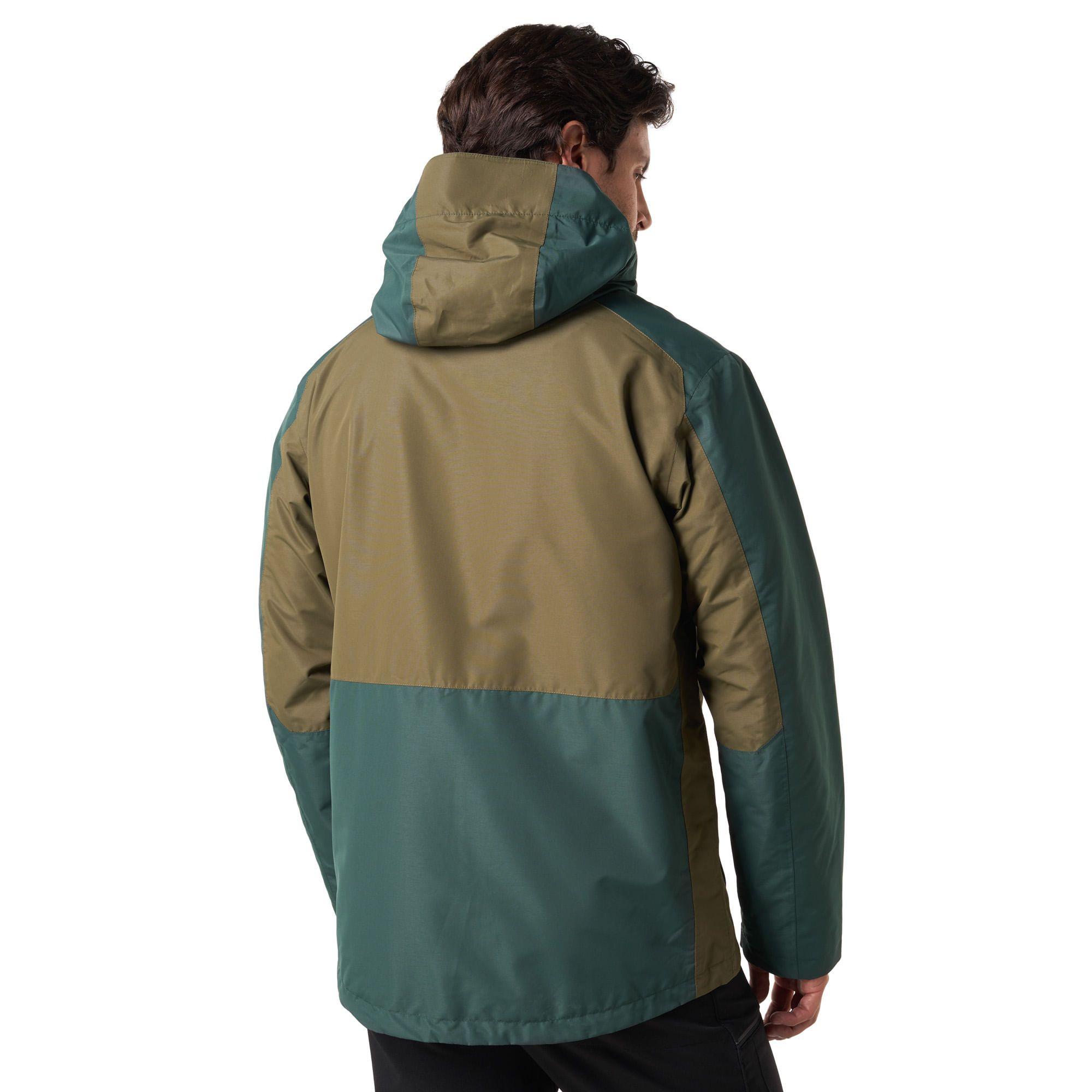 Chaqueta Hombre Tres Cruces Fusion-3 Hoody Jacket Grafito / Rojo Oscuro Lippi-3