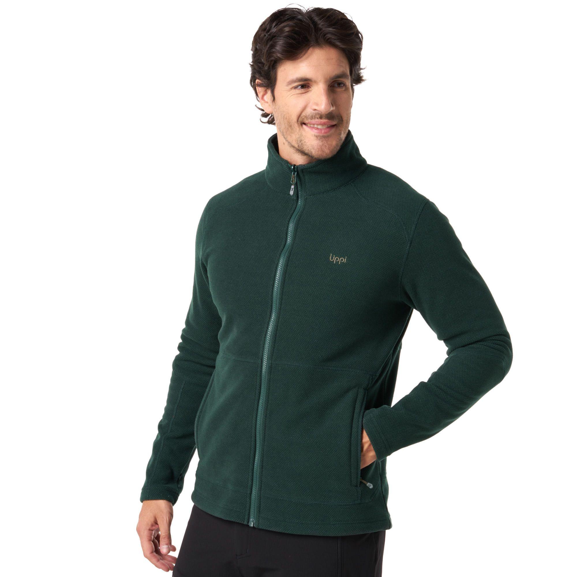 Chaqueta Hombre Tres Cruces Fusion-3 Hoody Jacket Grafito / Rojo Oscuro Lippi-4