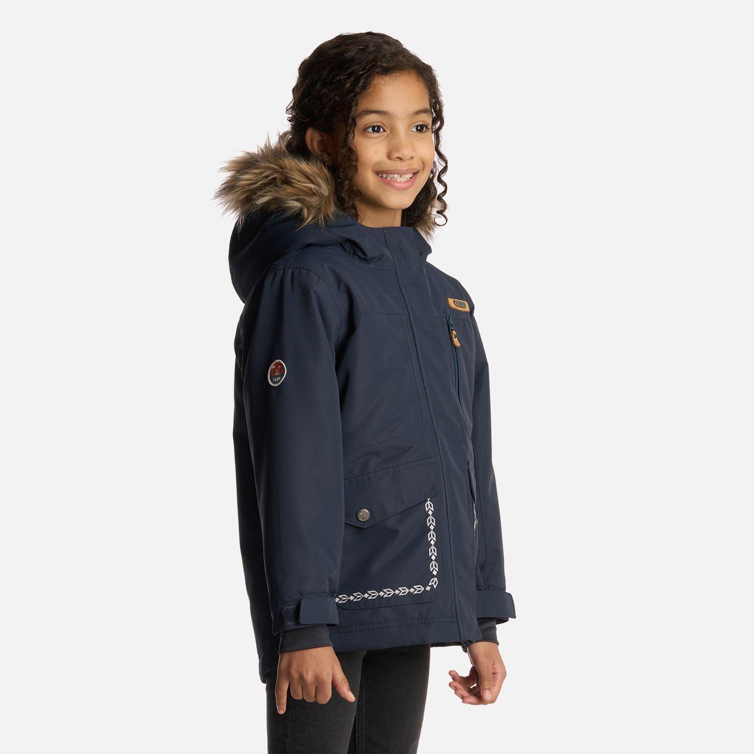 Chaqueta Niña Roble B-Dry Hoody Jacket Azul Marino Lippi-2