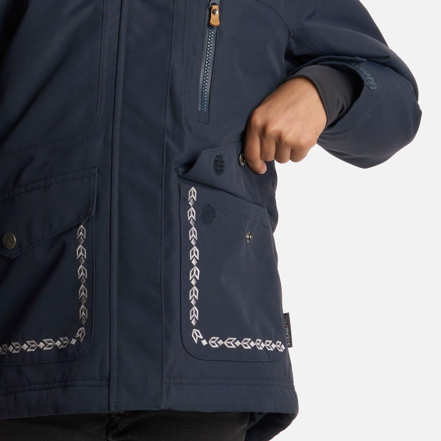 Chaqueta Niña Roble B-Dry Hoody Jacket Azul Marino Lippi-4