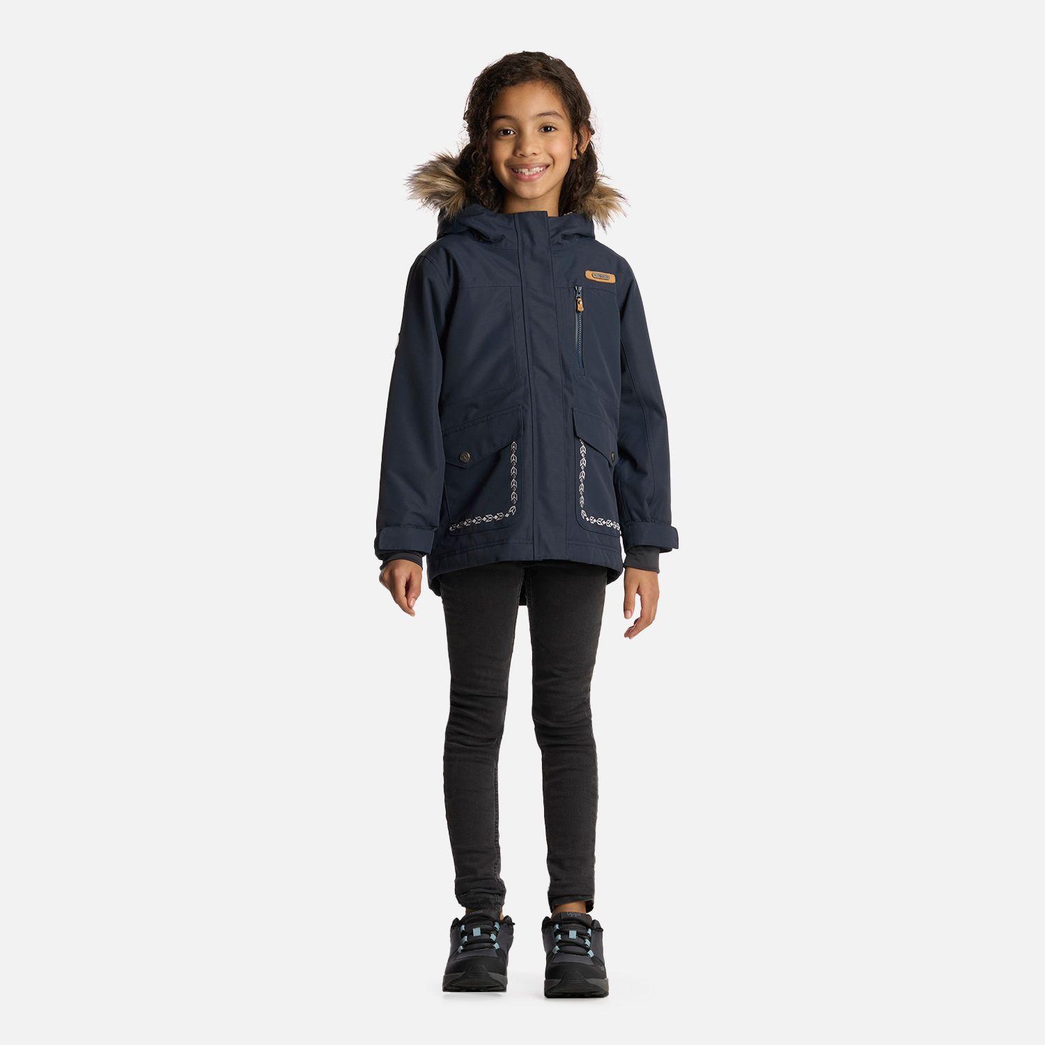 Chaqueta Niña Roble B-Dry Hoody Jacket Azul Marino Lippi-5