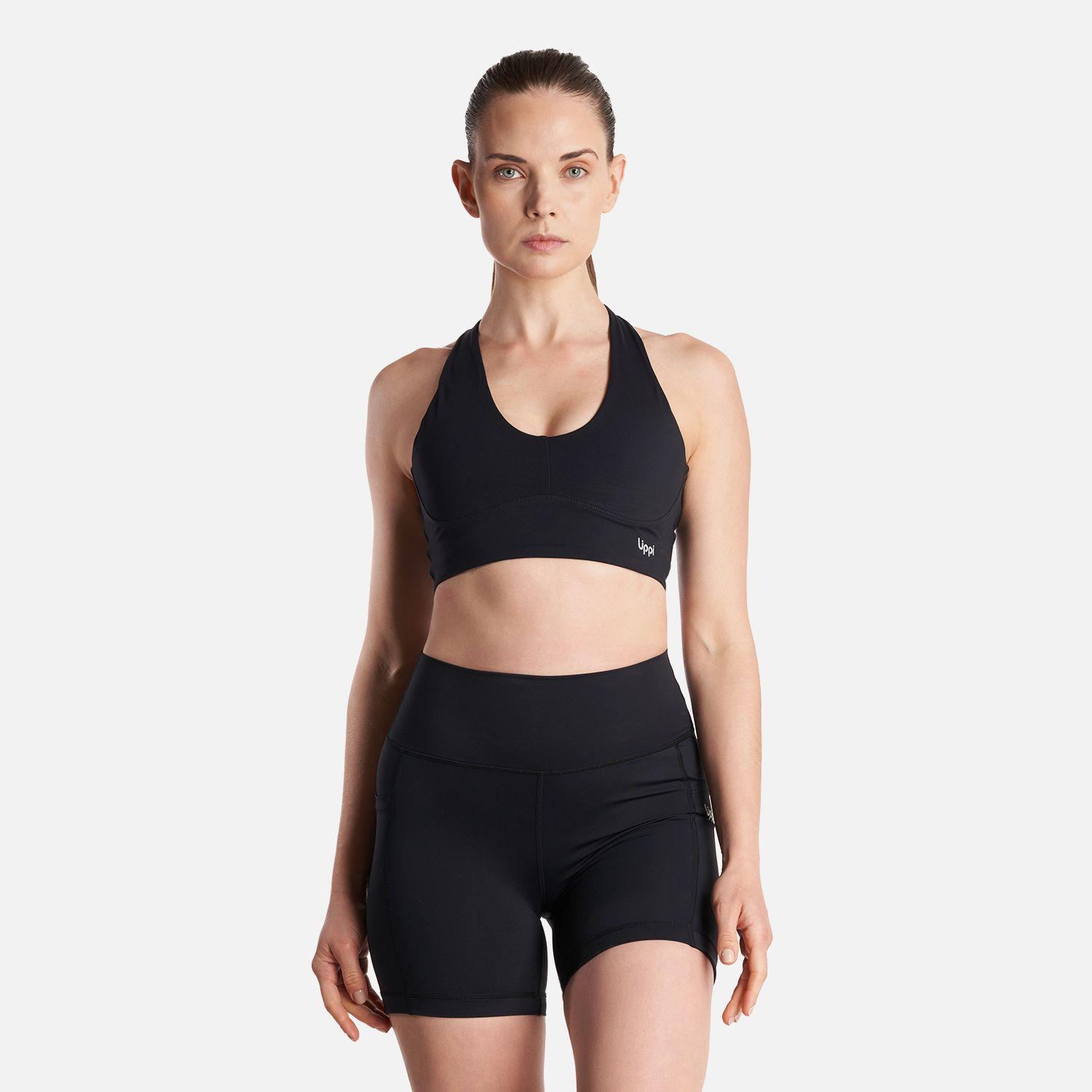 Peto Mujer  Workout High Bra Negro Lippi-1