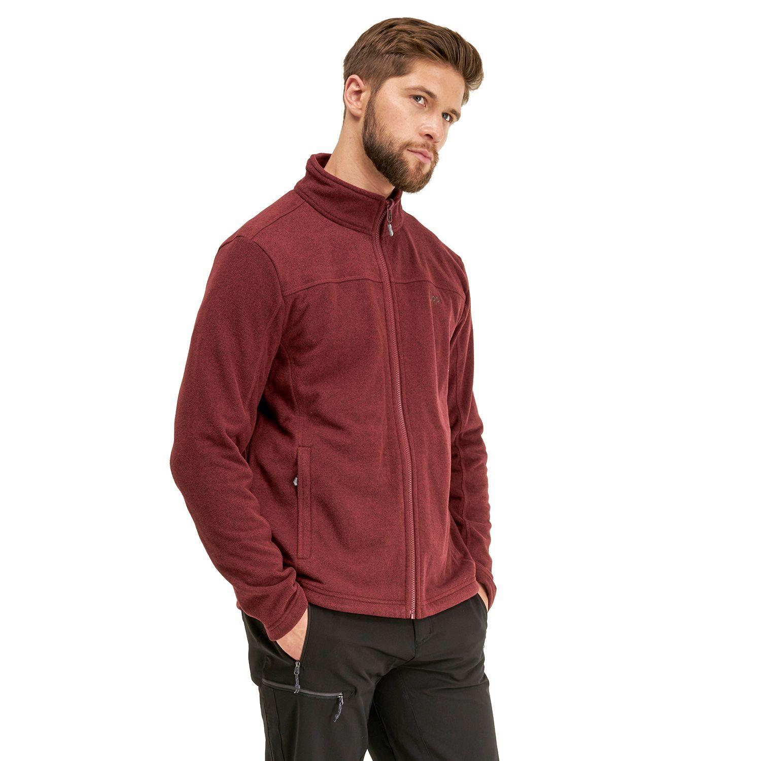 Chaqueta Hombre Tres Cruces Fusion-3 Hoody Jacket Verde Burdeo Lippi-3