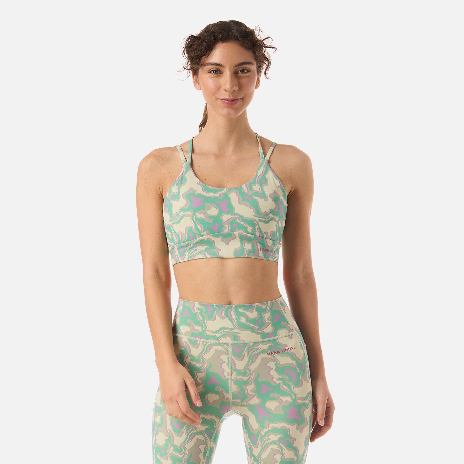 Peto Mujer Copihue Print Menta Haka Honu V26-0