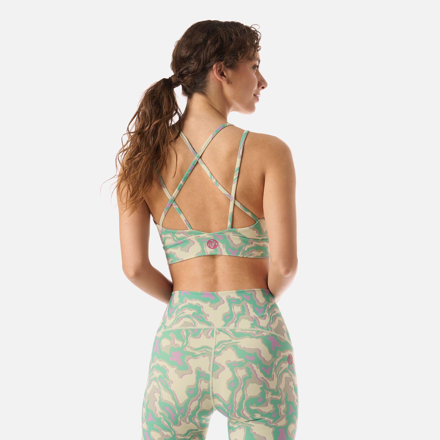 Peto Mujer Copihue Print Menta Haka Honu V26-2