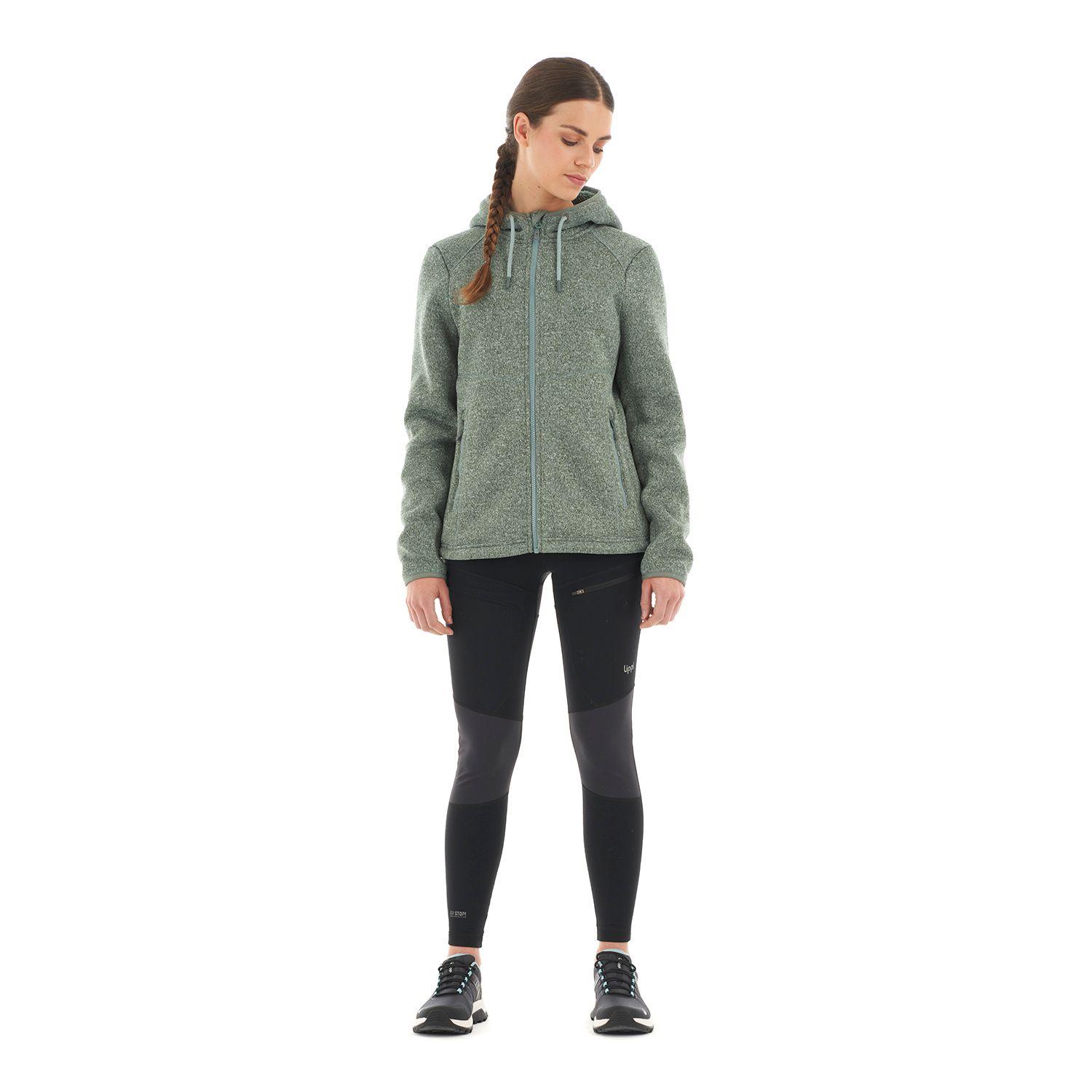 Polar Mujer Sense Blend-Pro Hoody Jacket Melange Laurel Lippi-8