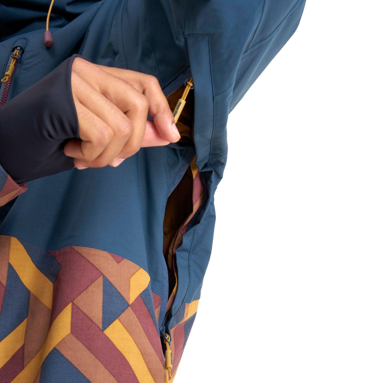 Chaqueta Hombre Yeti Azul Haka Honu I20-3