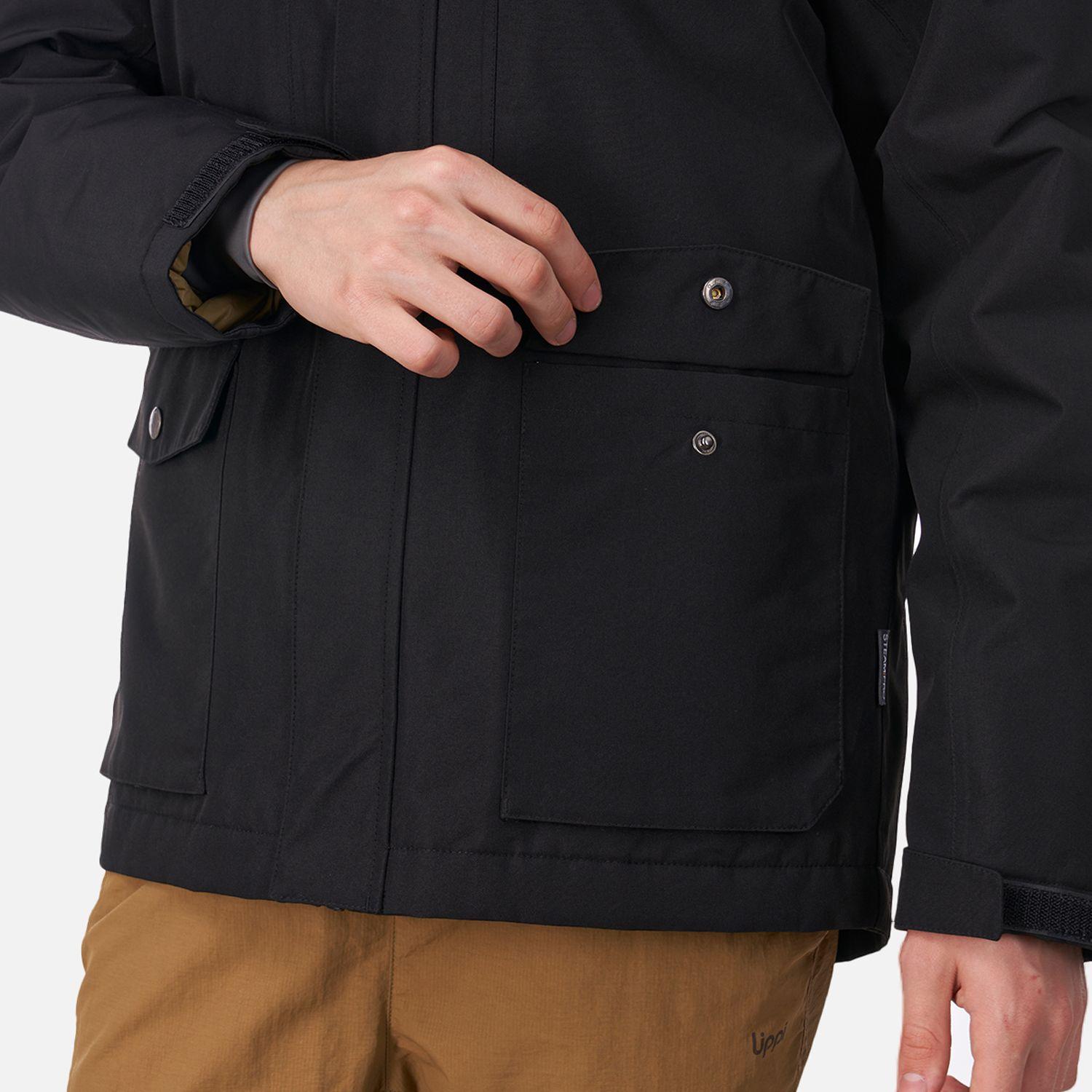 Chaqueta Teen Boy Roble B-Dry Hoody Jacket Grafito Lippi-4