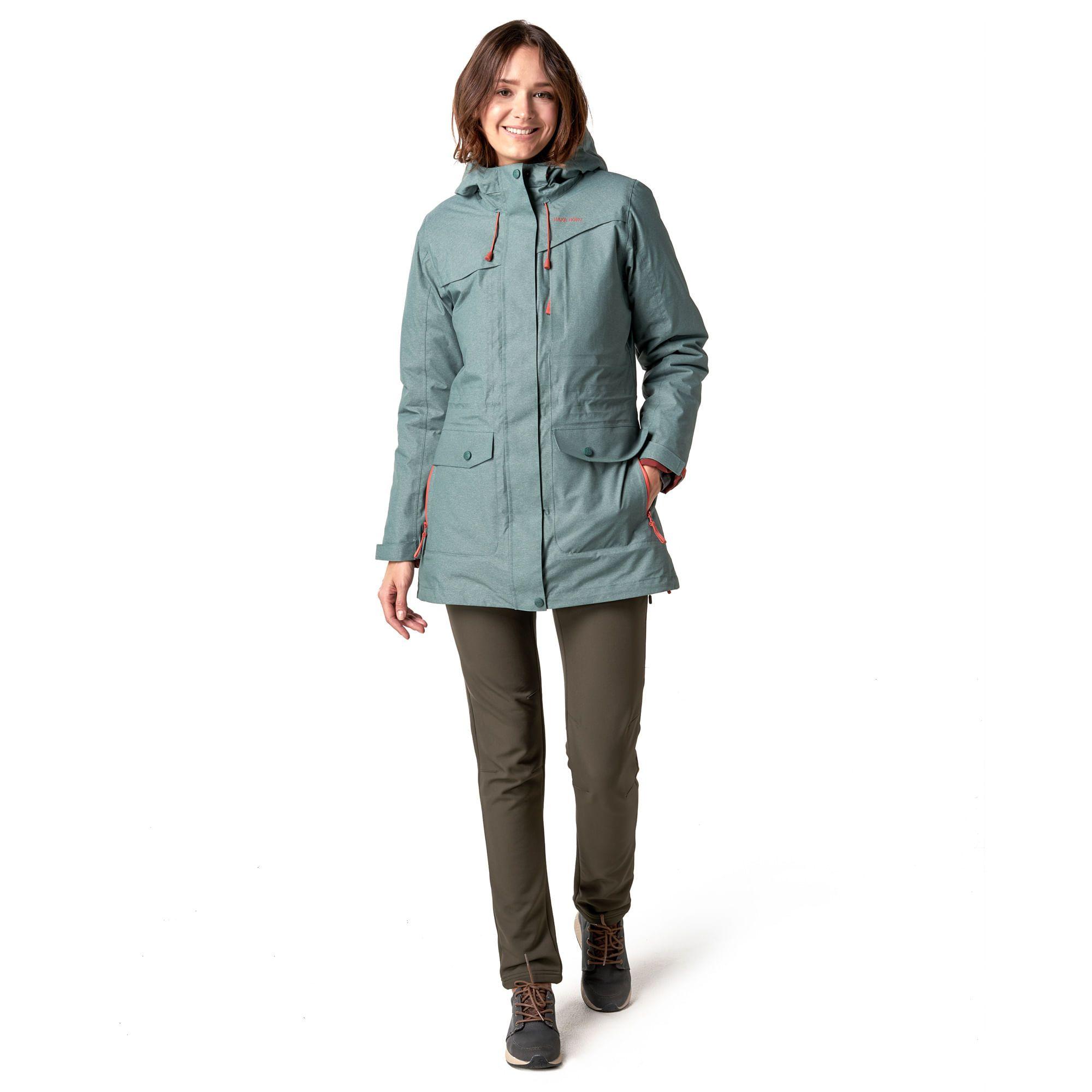 Chaqueta Mujer Perro Guapo Turquesa Haka Honu-2