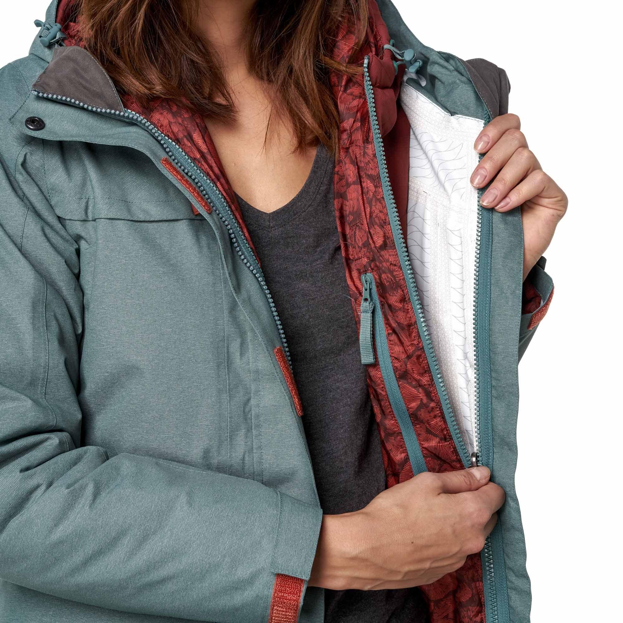 Chaqueta Mujer Perro Guapo Turquesa Haka Honu-3