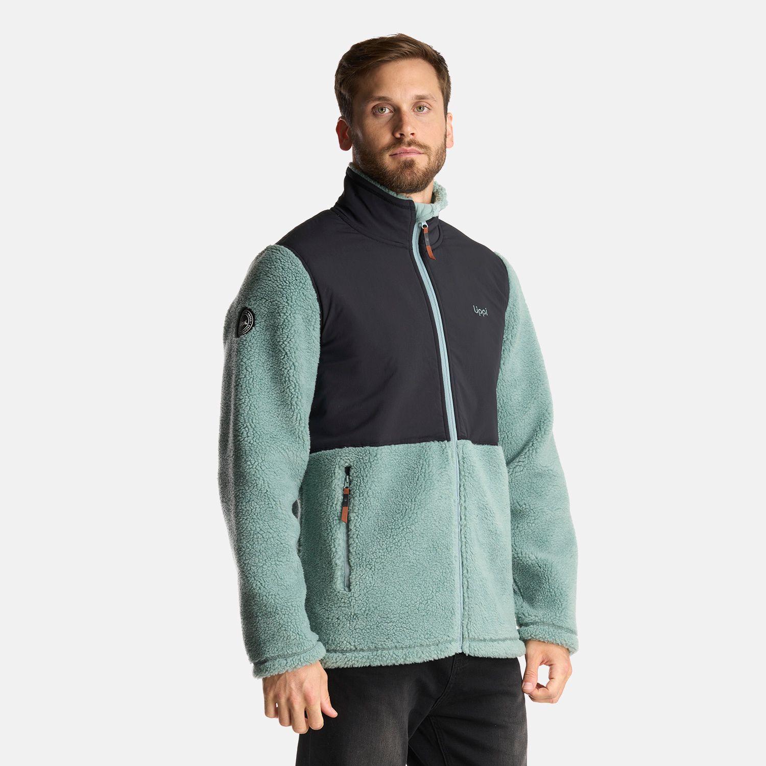 Chaqueta Hombre Glaciar Sherpa-Pro Jacket Jade Oscuro Lippi-2