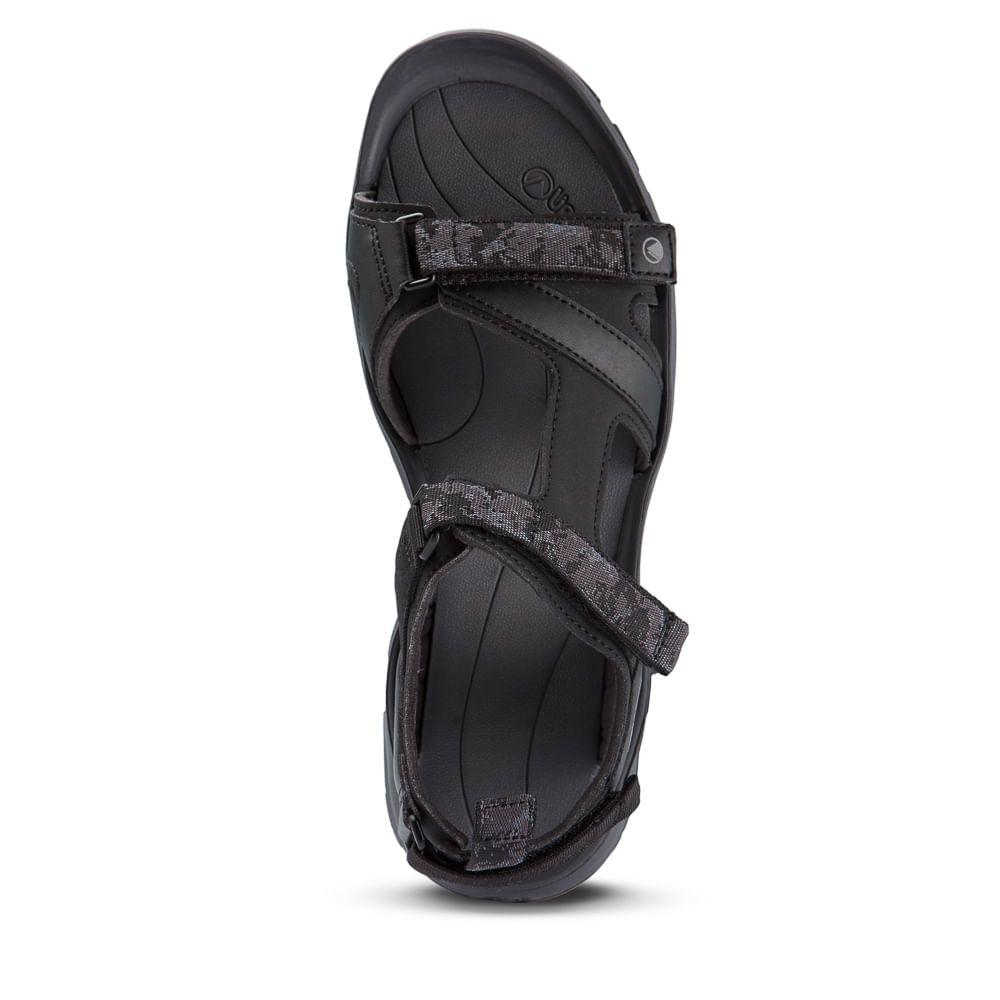 Sandalia Hombre Go Out Negro Lippi V18-1