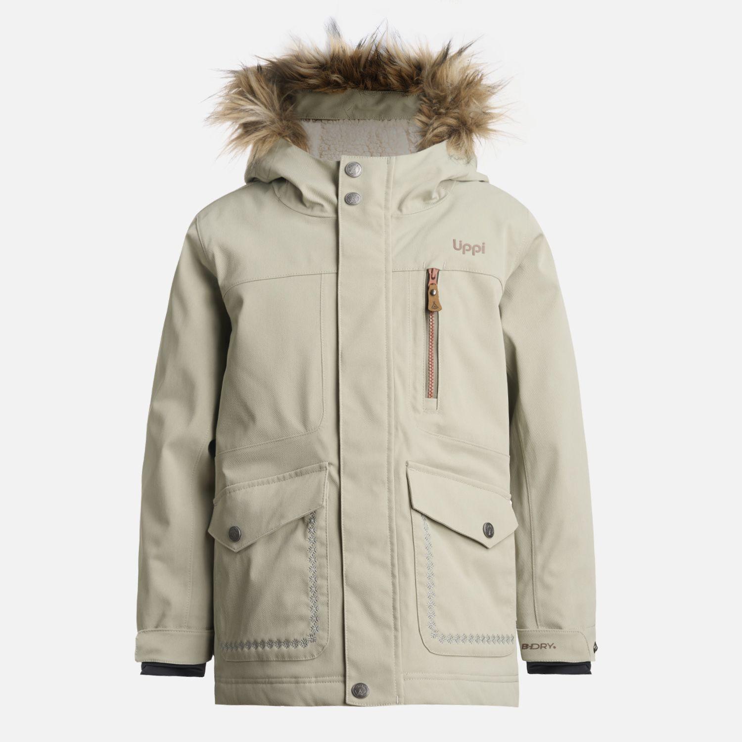 Chaqueta Niña Roble B-Dry Hoody Jacket Verde Grisaceo Lippi I24-0