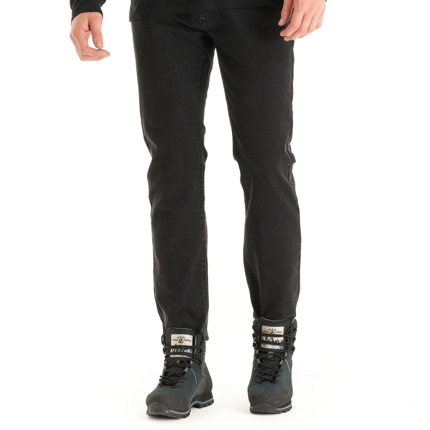 Pantalon Hombre Jeans con Gin Negro Haka Honu I21-1