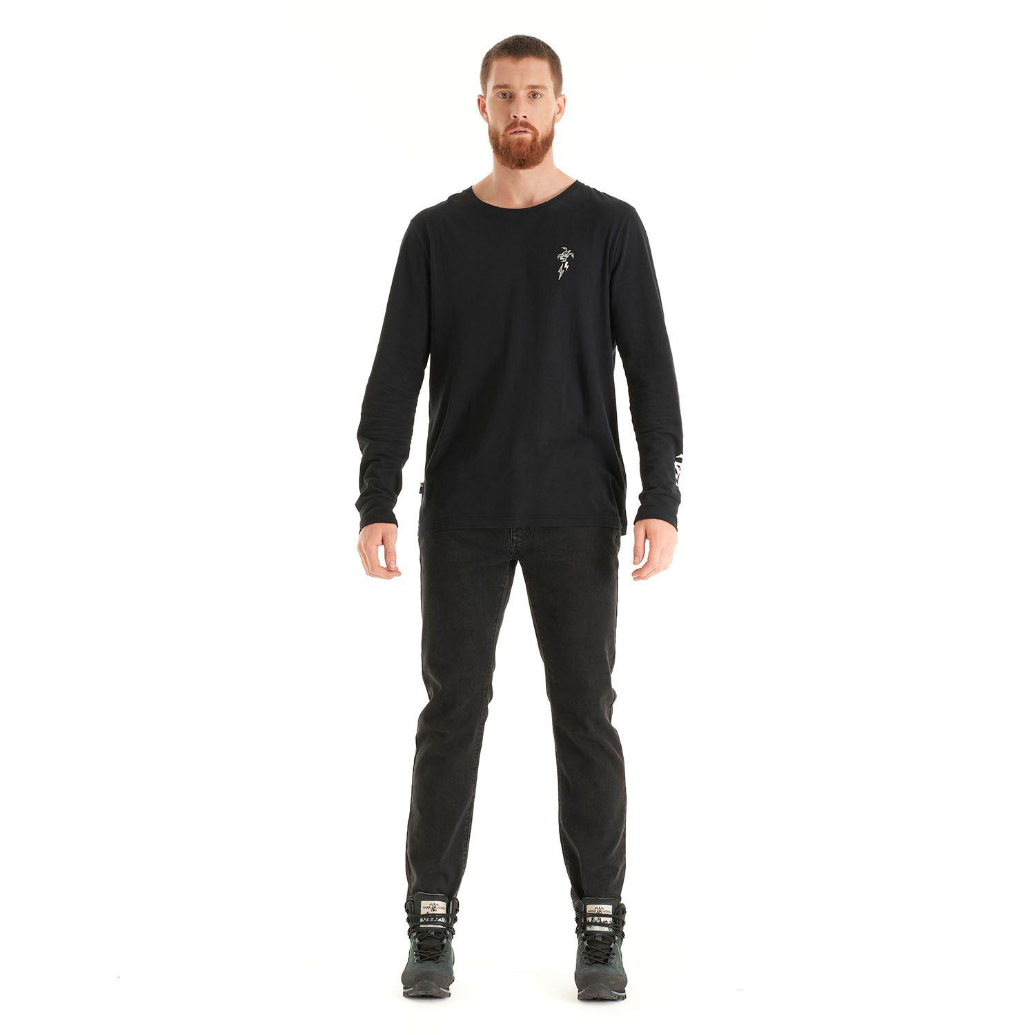 Pantalon Hombre Jeans con Gin Negro Haka Honu I21-8