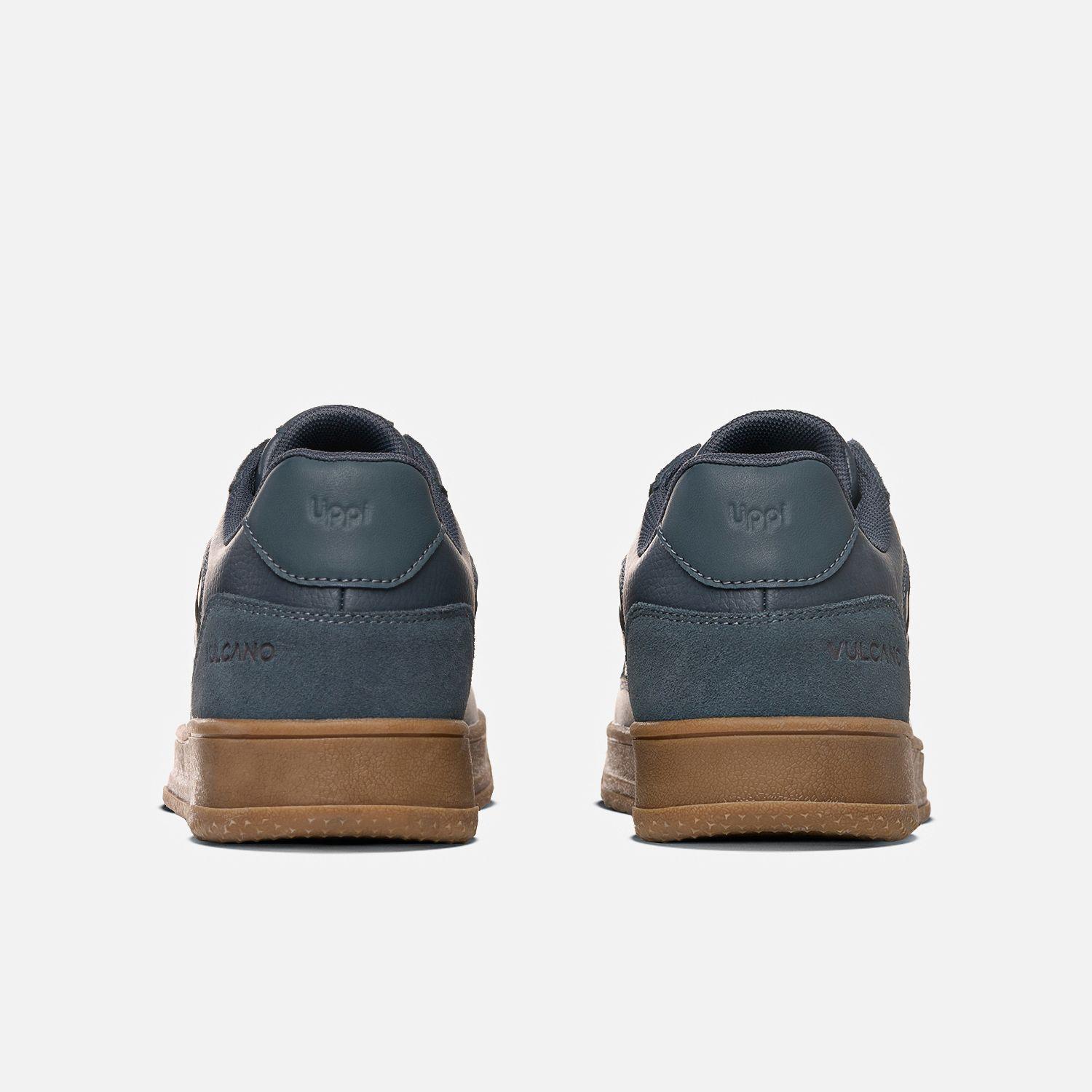 Zapatilla Casual Hombre Classic Azul Piedra-4