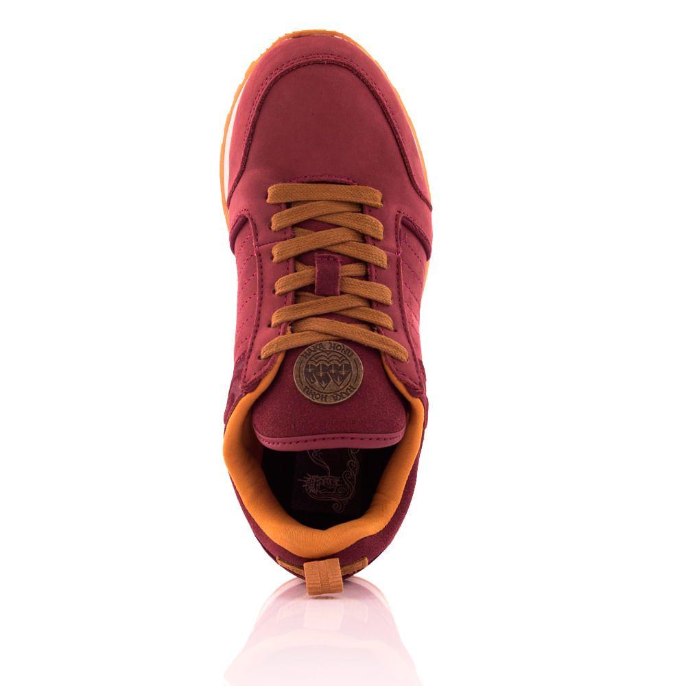 Zapatilla Mujer Tangaroa Low Burdeo Haka Honu-2