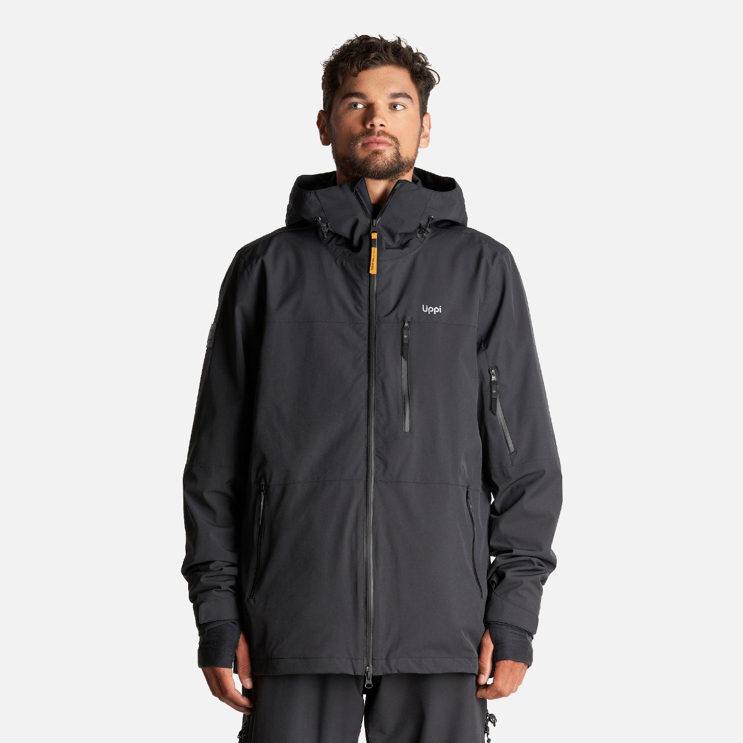 Chaqueta Hombre Sierra Nevada B-Dry Light Hoody Jacket Negro Lippi I23-2