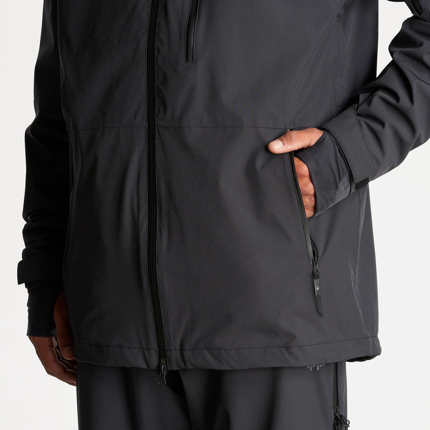 Chaqueta Hombre Sierra Nevada B-Dry Light Hoody Jacket Negro Lippi I23-4