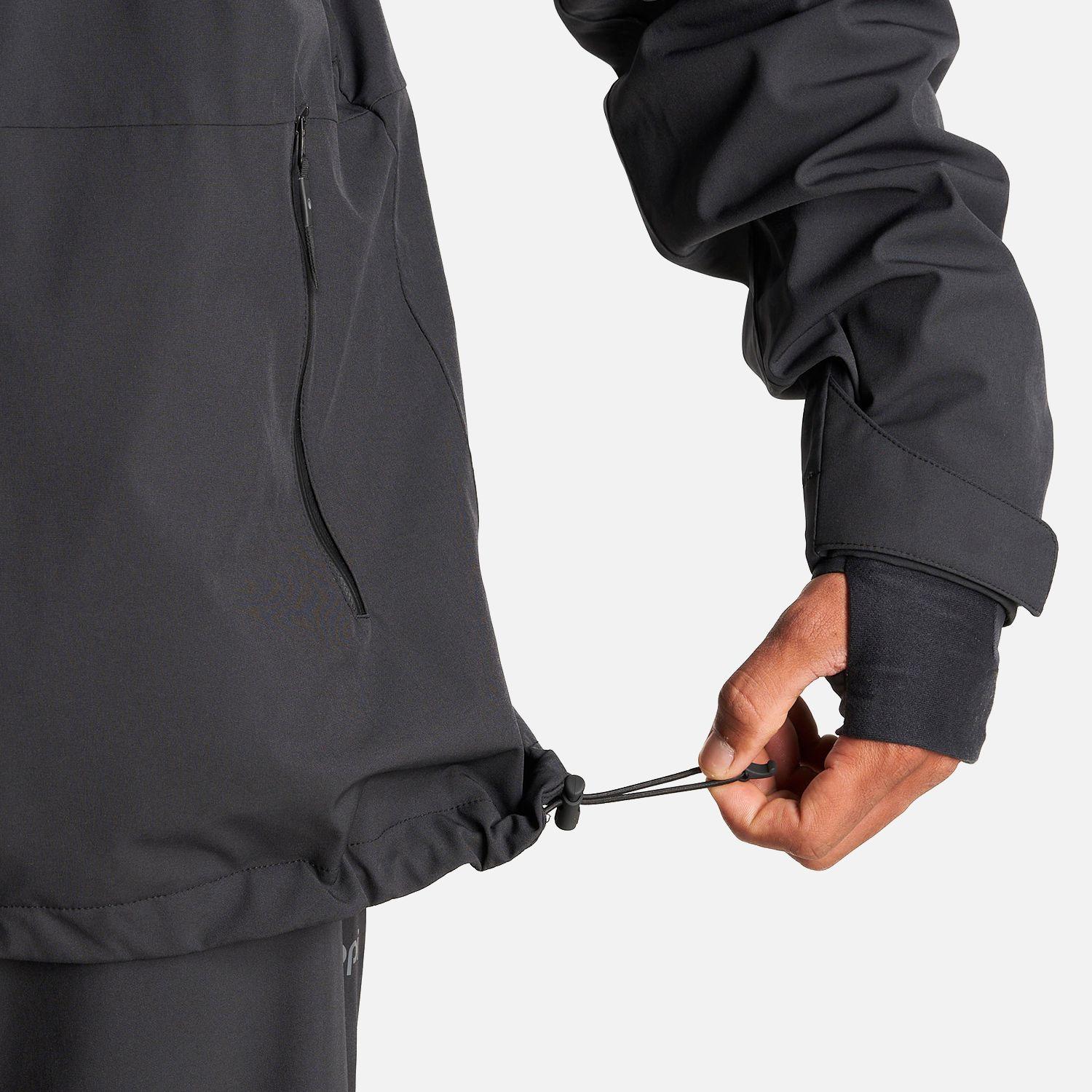 Chaqueta Hombre Sierra Nevada B-Dry Light Hoody Jacket Negro Lippi I23-5