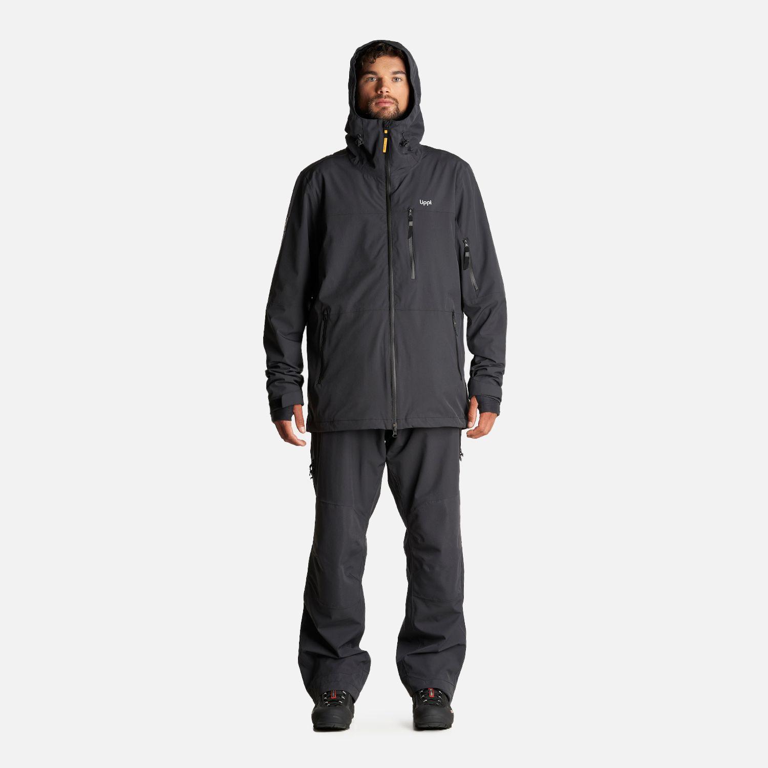 Chaqueta Hombre Sierra Nevada B-Dry Light Hoody Jacket Negro Lippi I23-6