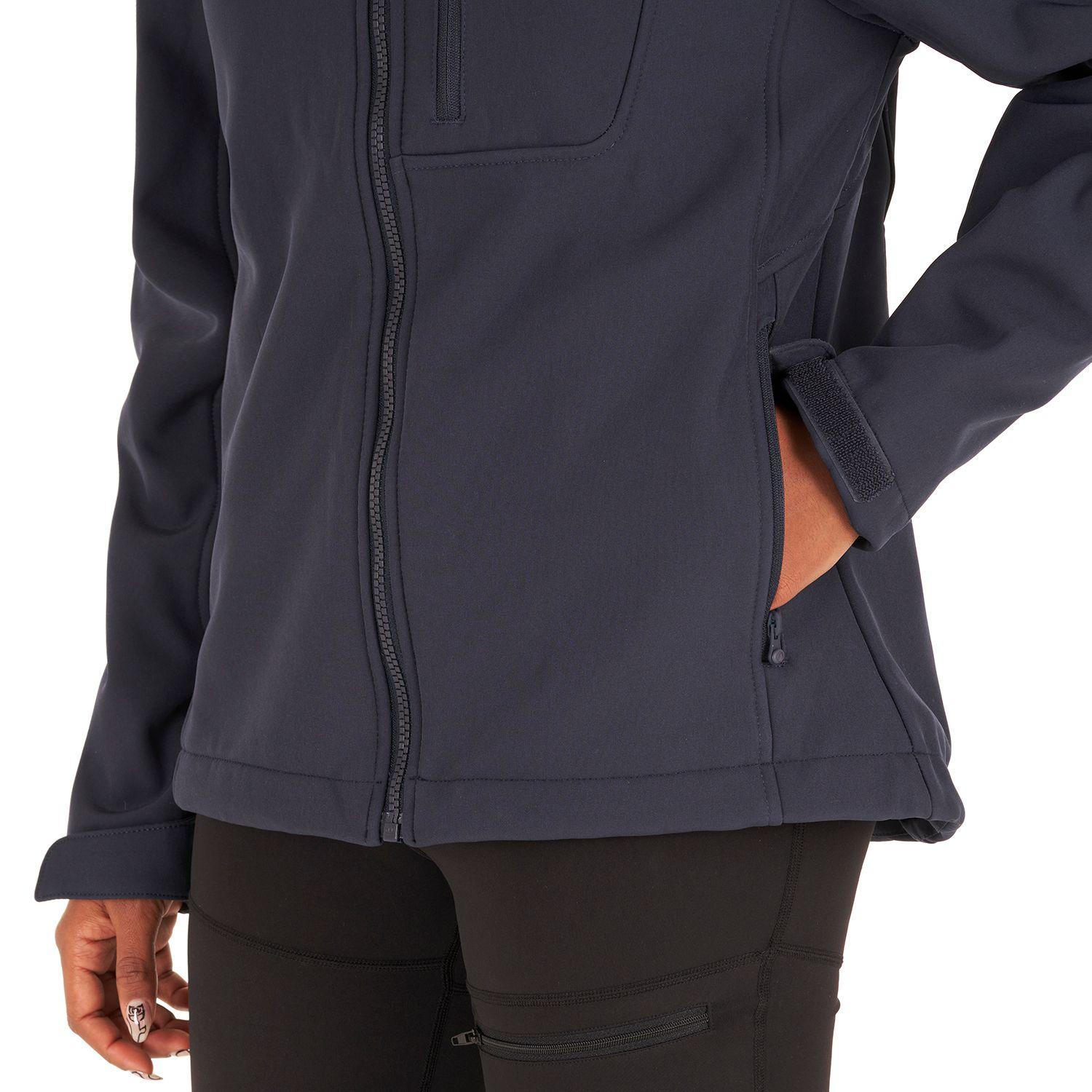 Chaqueta Mujer Macaya Softshell Hoody Jacket Azul Marino Lippi V19-6