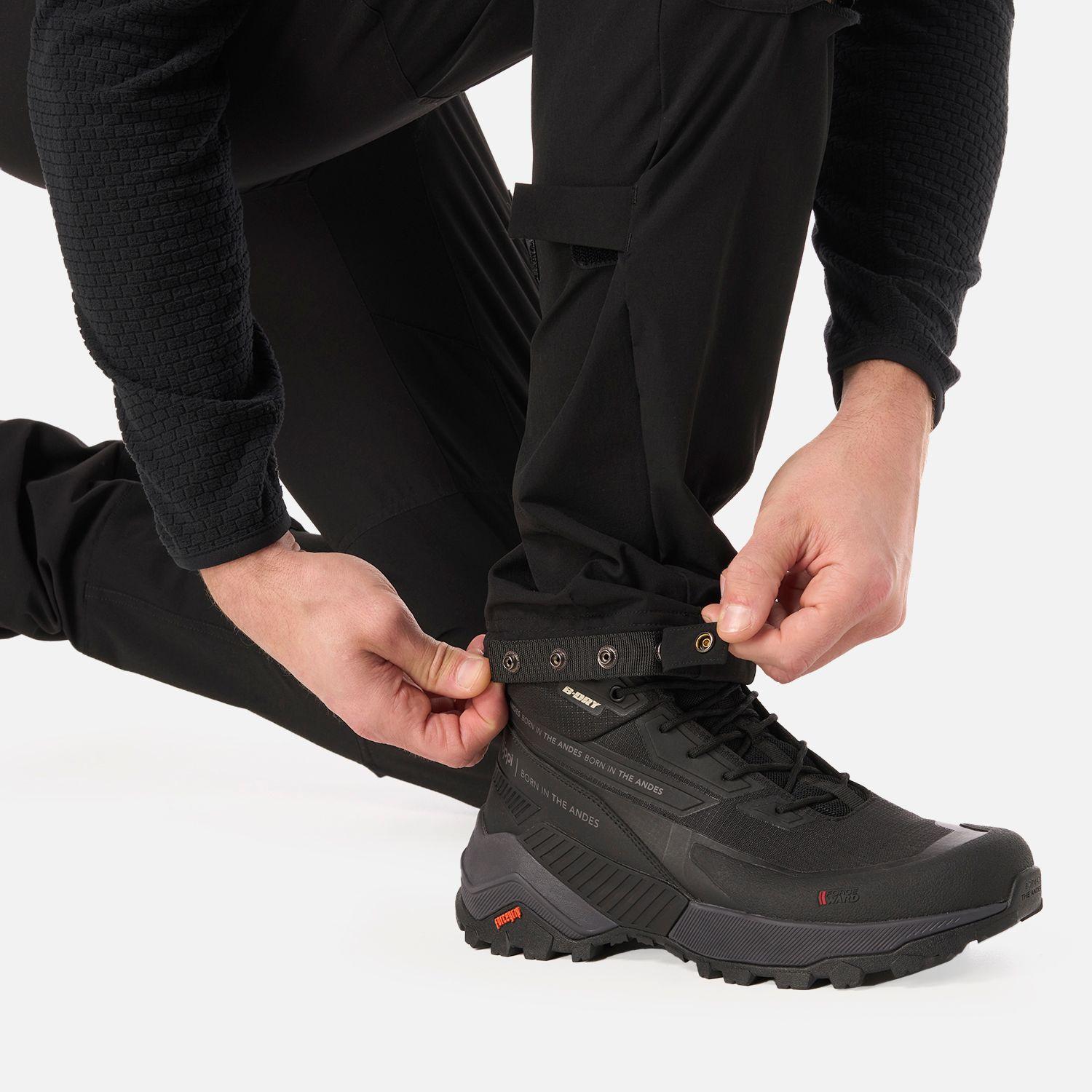 Pantalón Hombre Wollaston Mountain Q-Dry Regular Fit Pants Negro V26-6