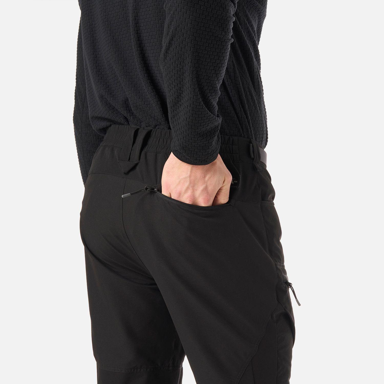 Pantalón Hombre Wollaston Mountain Q-Dry Regular Fit Pants Negro V26-7