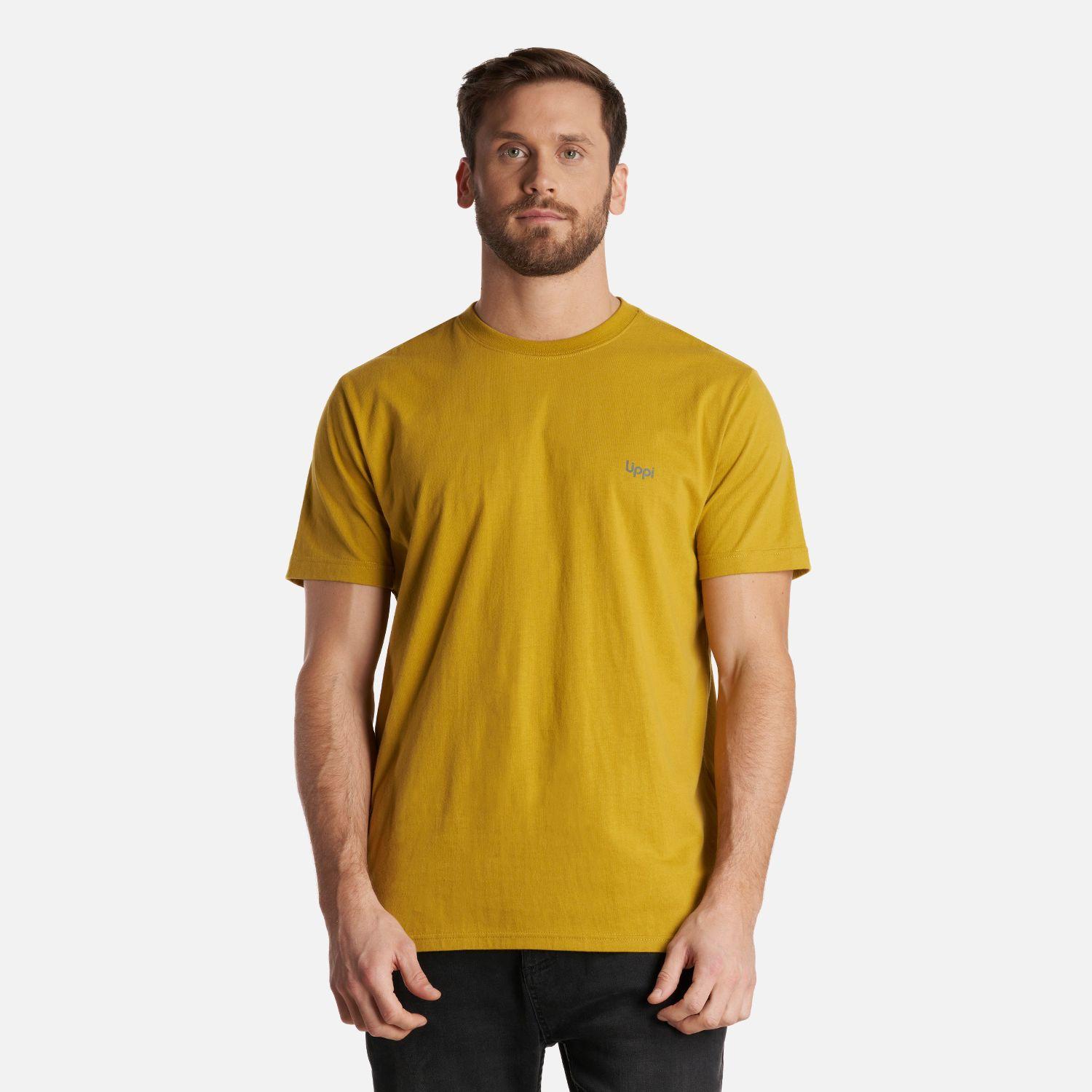 Polera Hombre Gravel T-Shirt Mostaza Oscuro Lippi-1