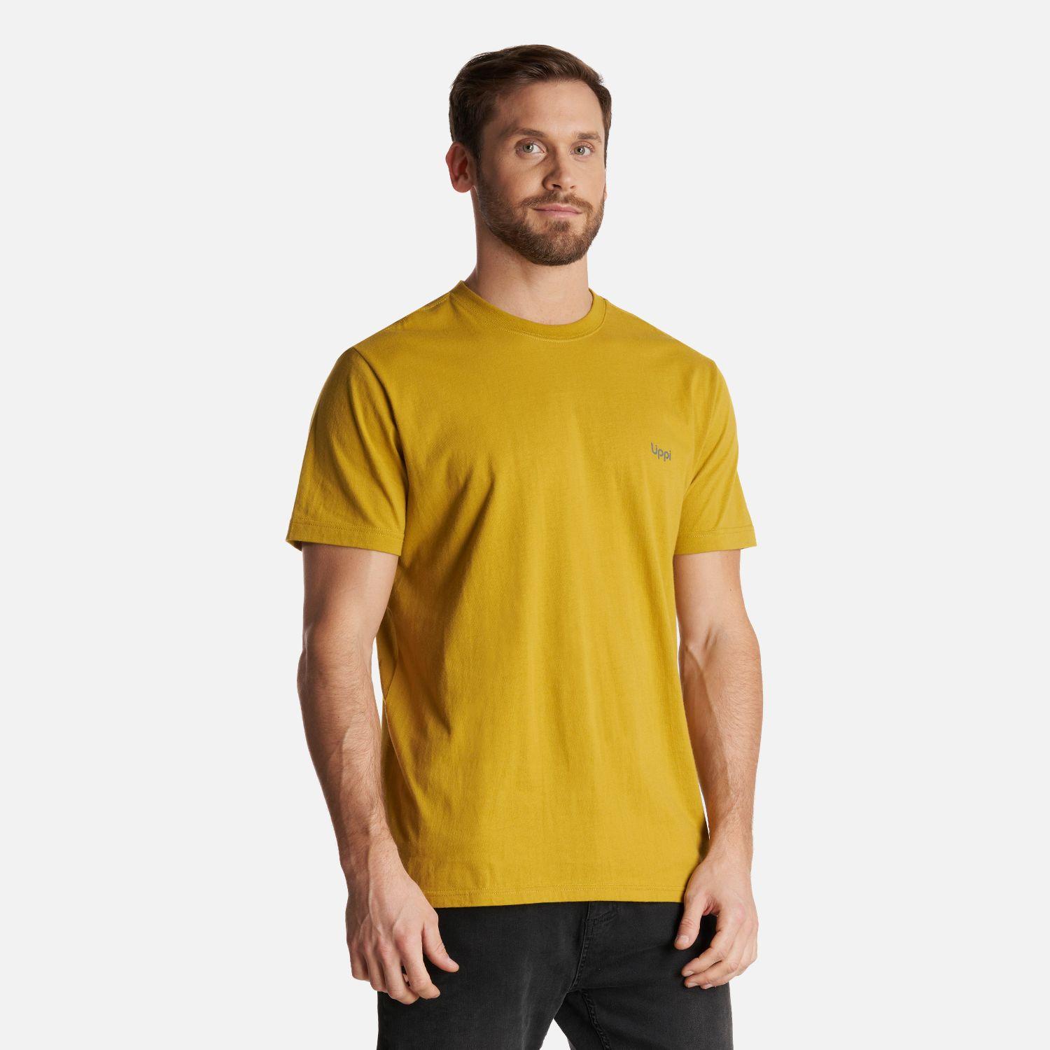Polera Hombre Gravel T-Shirt Mostaza Oscuro Lippi-2