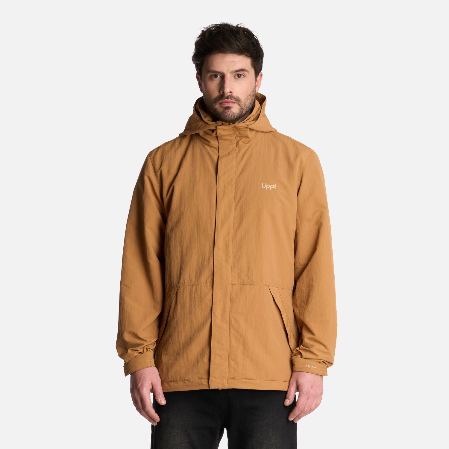 Chaqueta Hombre CityMe WindBreaker Hoody Jacket Camel Lippi-0
