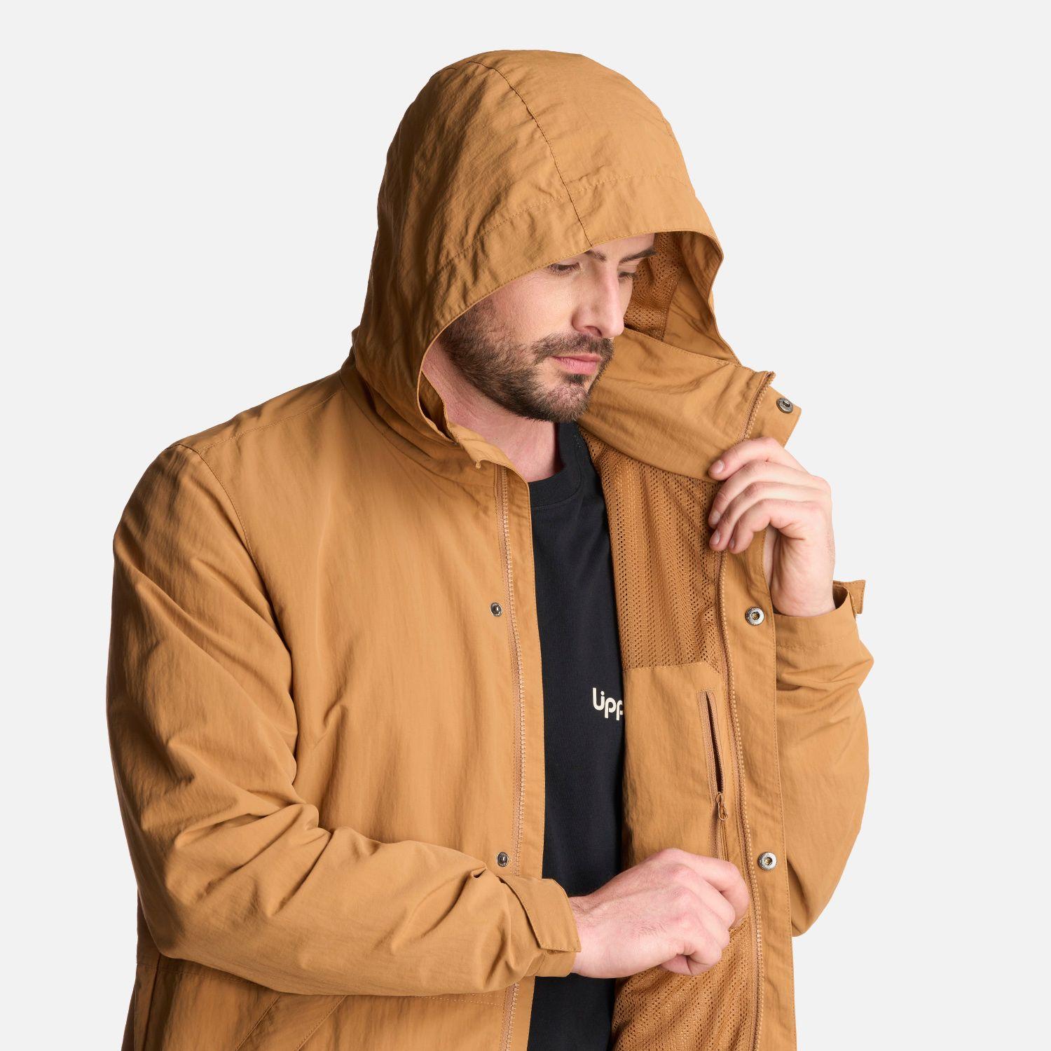 Chaqueta Hombre CityMe WindBreaker Hoody Jacket Camel Lippi-5