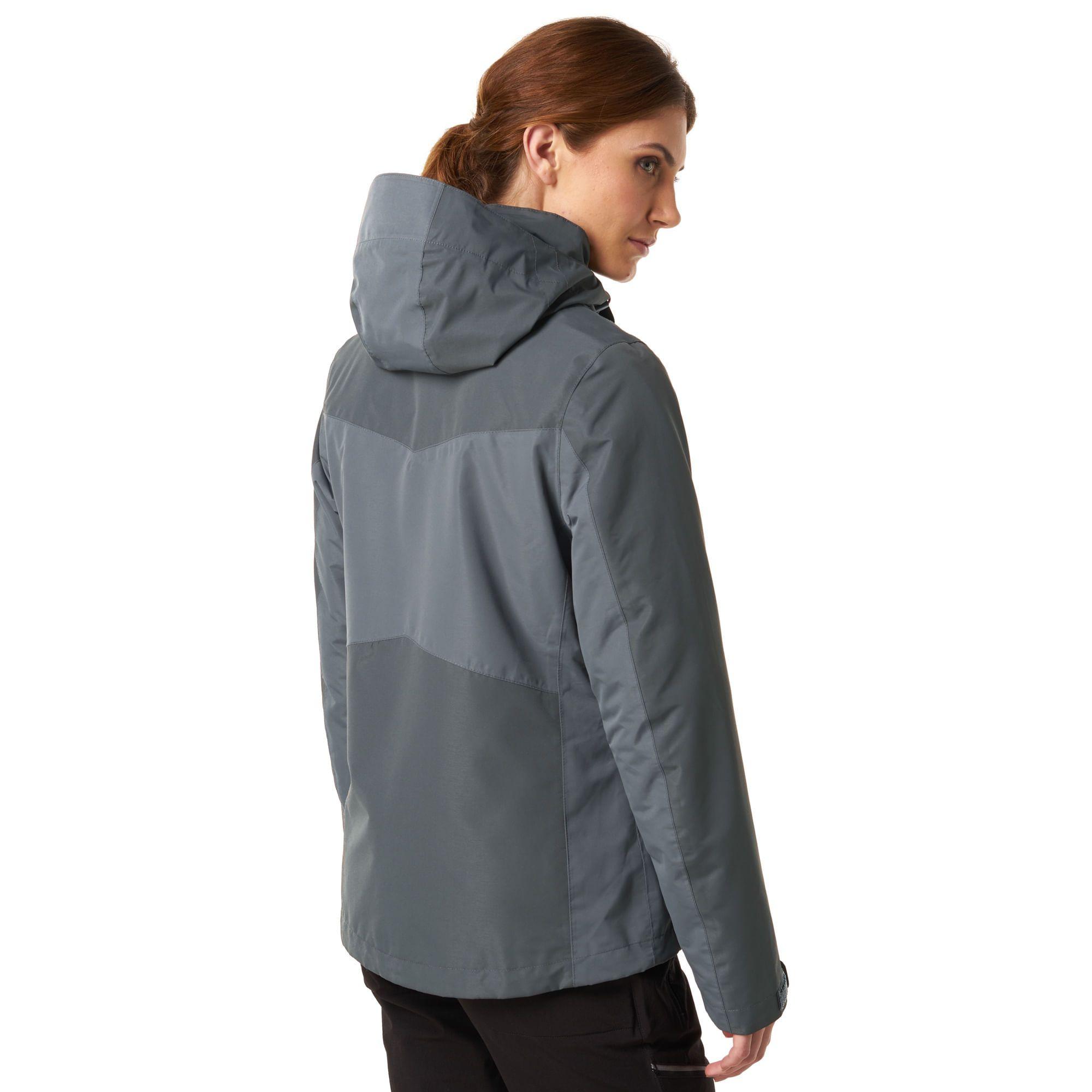 Chaqueta Mujer Tres Cruces Fusion-3 Hoody Jacket Malva / Taupe Lippi-3