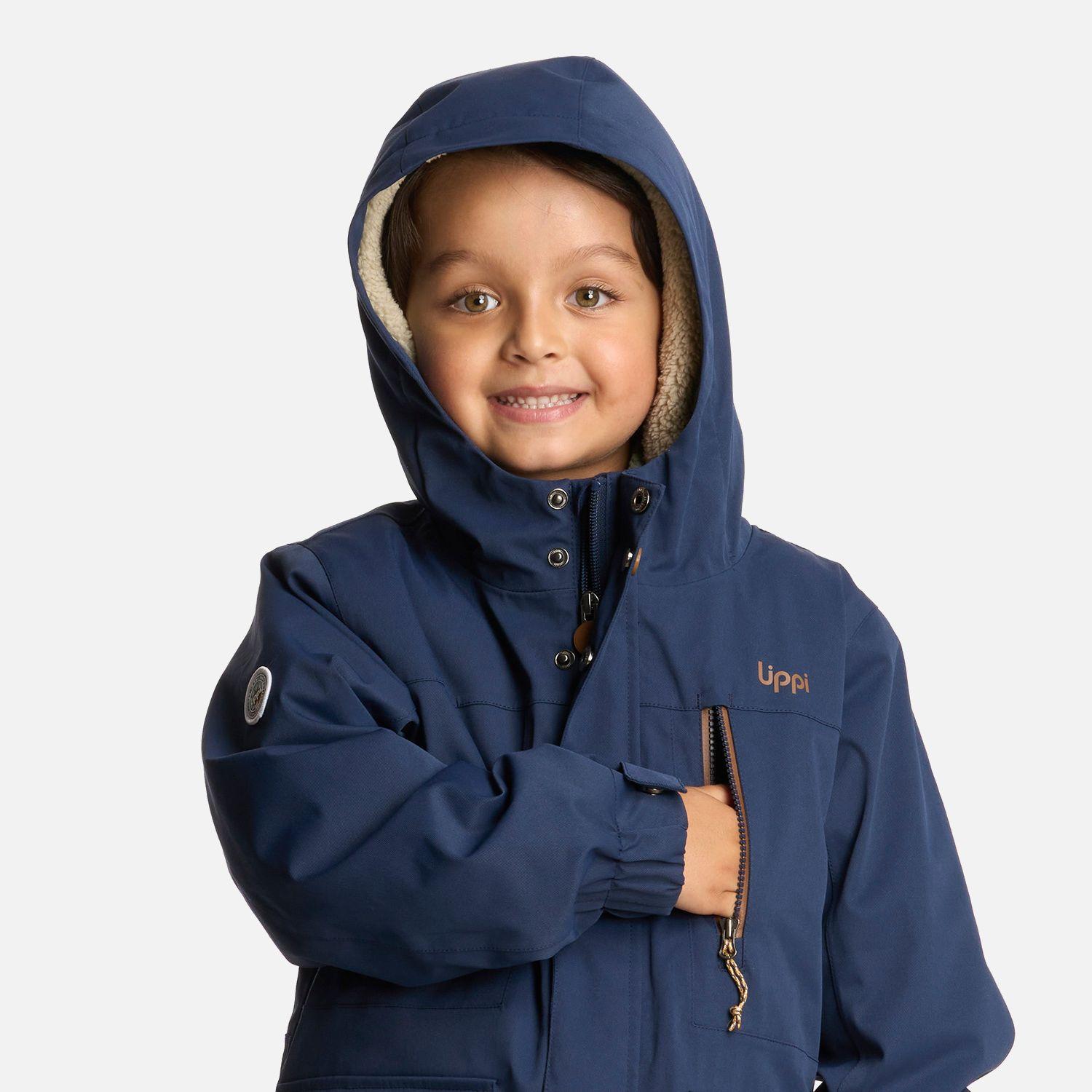 Chaqueta Niño Roble B-Dry Hoody Azul Marino Lippi I25-3