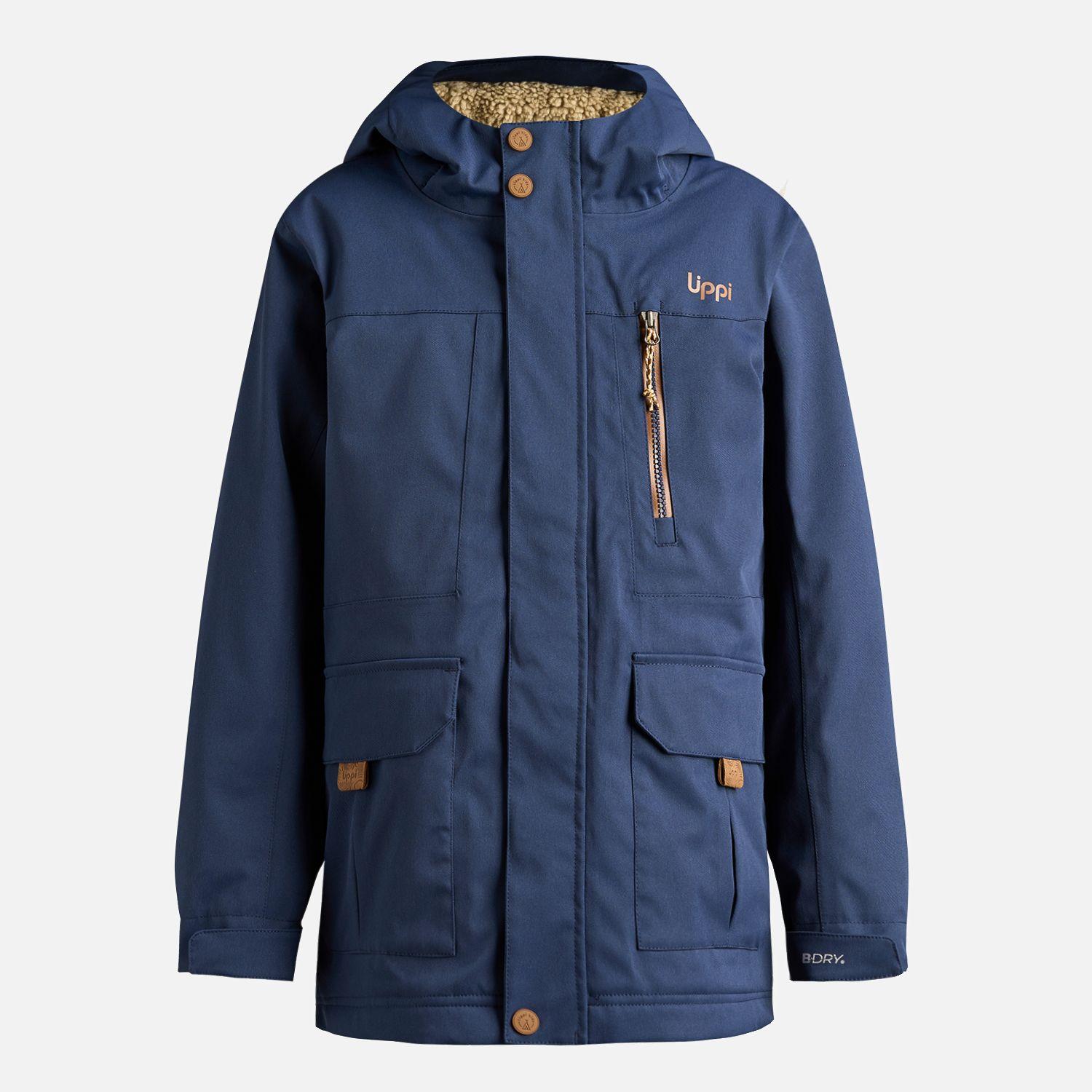 Chaqueta Niño Roble B-Dry Hoody Azul Marino Lippi I25-7
