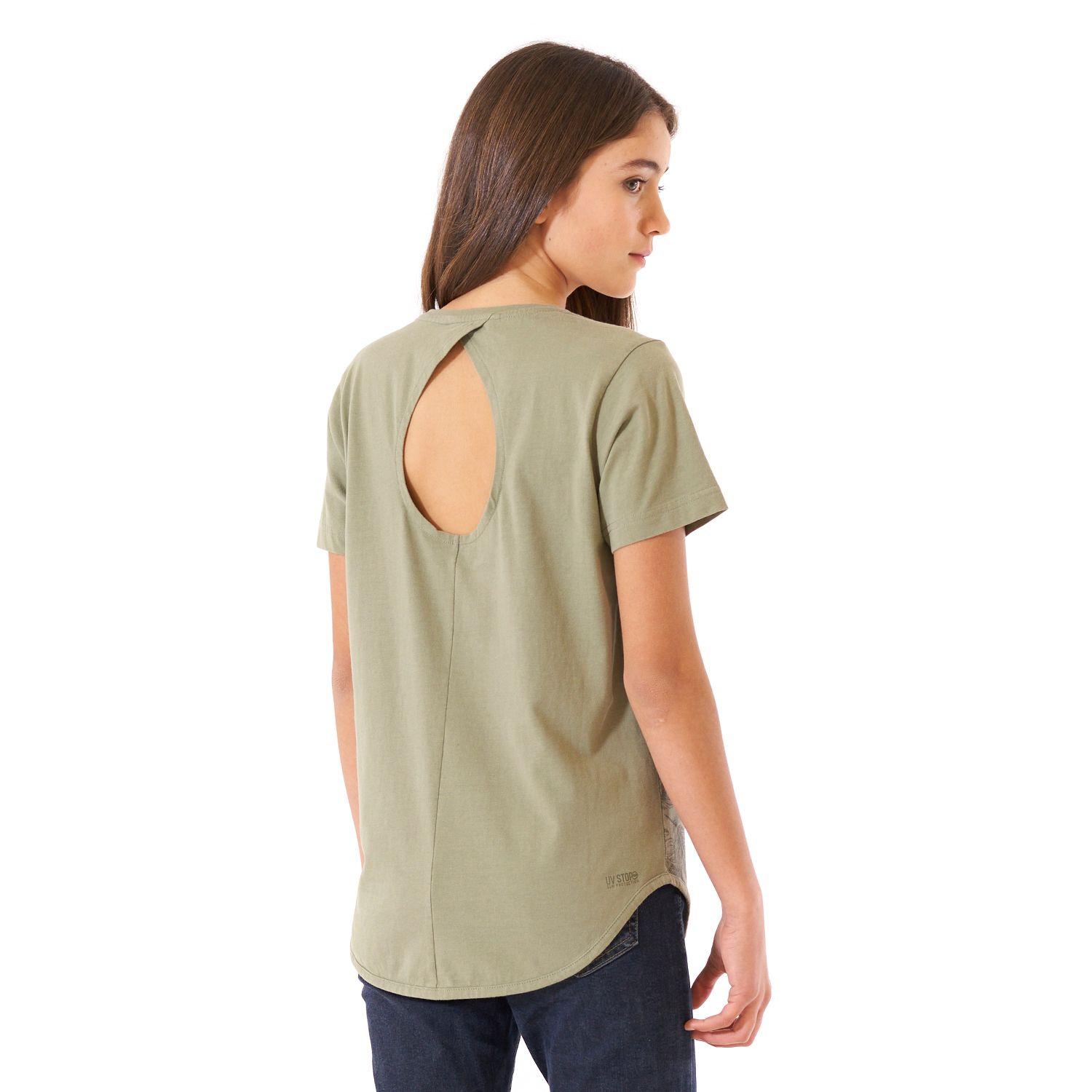 Polera Teen Girl Essential UV-Stop T-Shirt Laurel Lippi-3