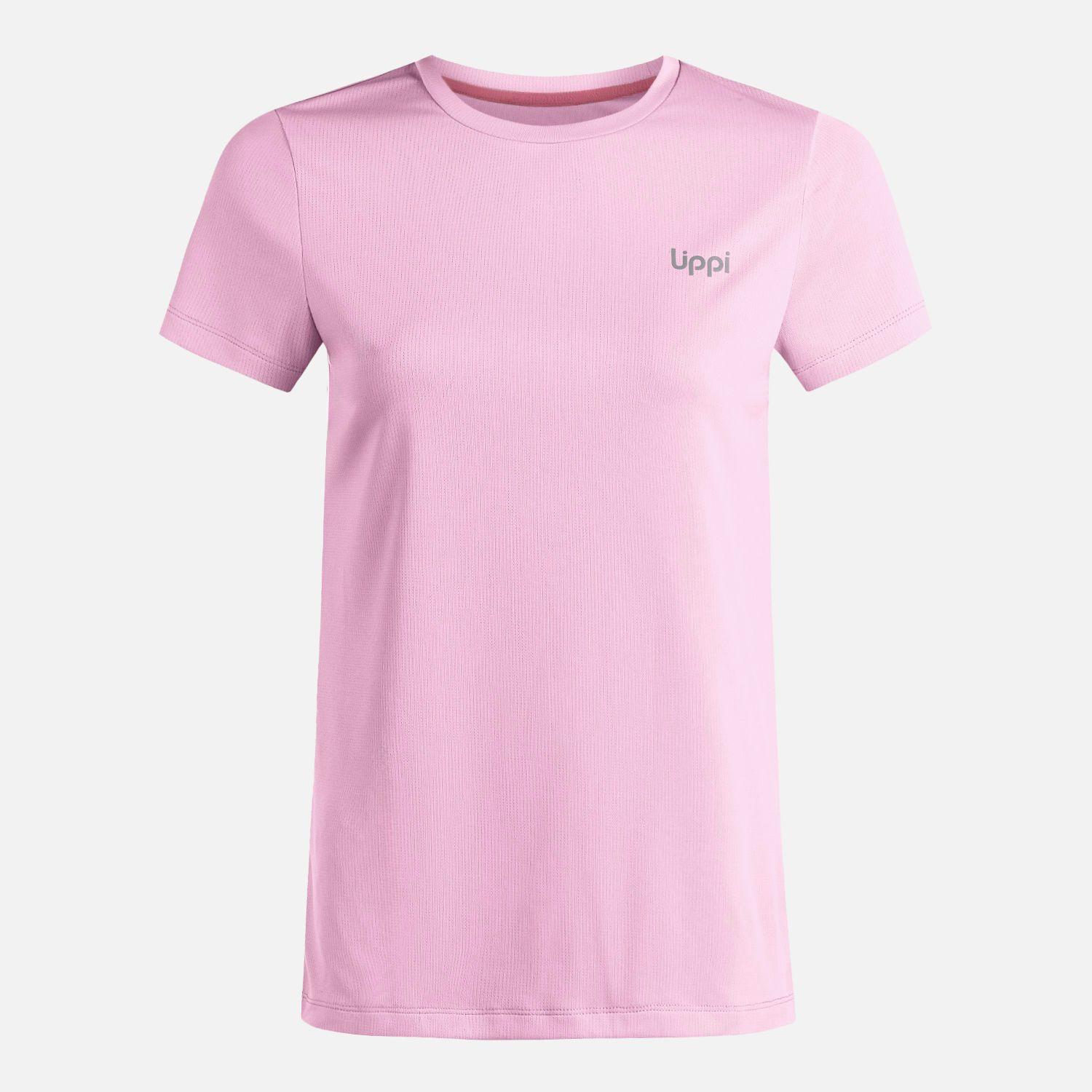 Polera Mujer Core Q-Dry T-Shirt Rosa Lippi V26-6