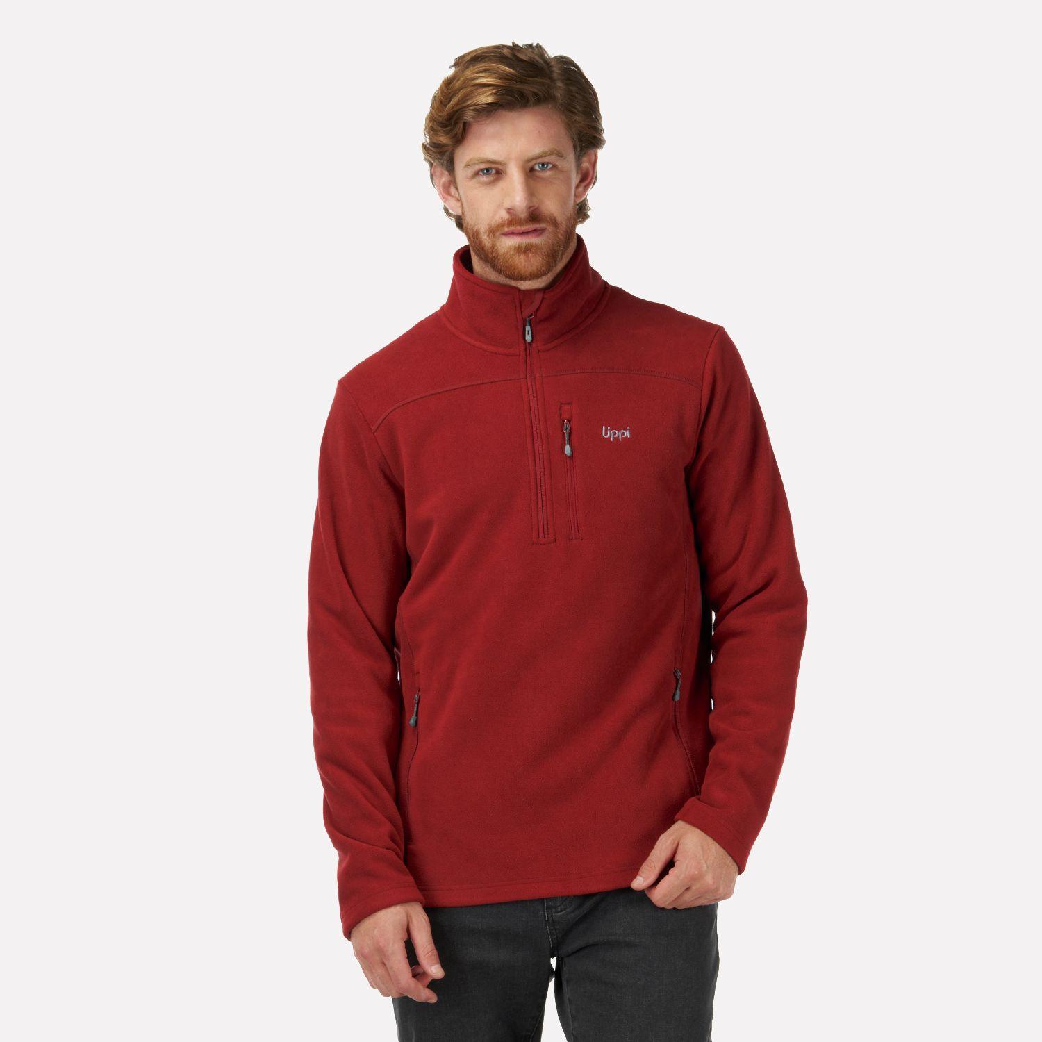 Chaqueta Hombre Paicavi Therm-Pro 14 Zip Jacket Vino Lippi-1
