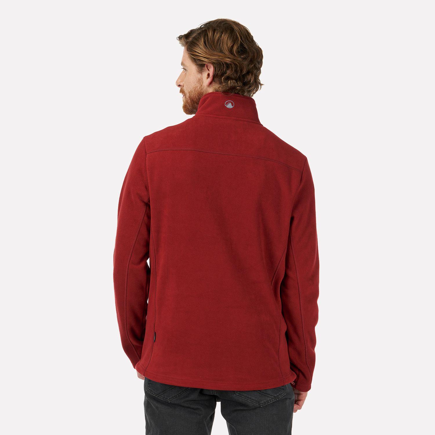 Chaqueta Hombre Paicavi Therm-Pro 14 Zip Jacket Vino Lippi-2